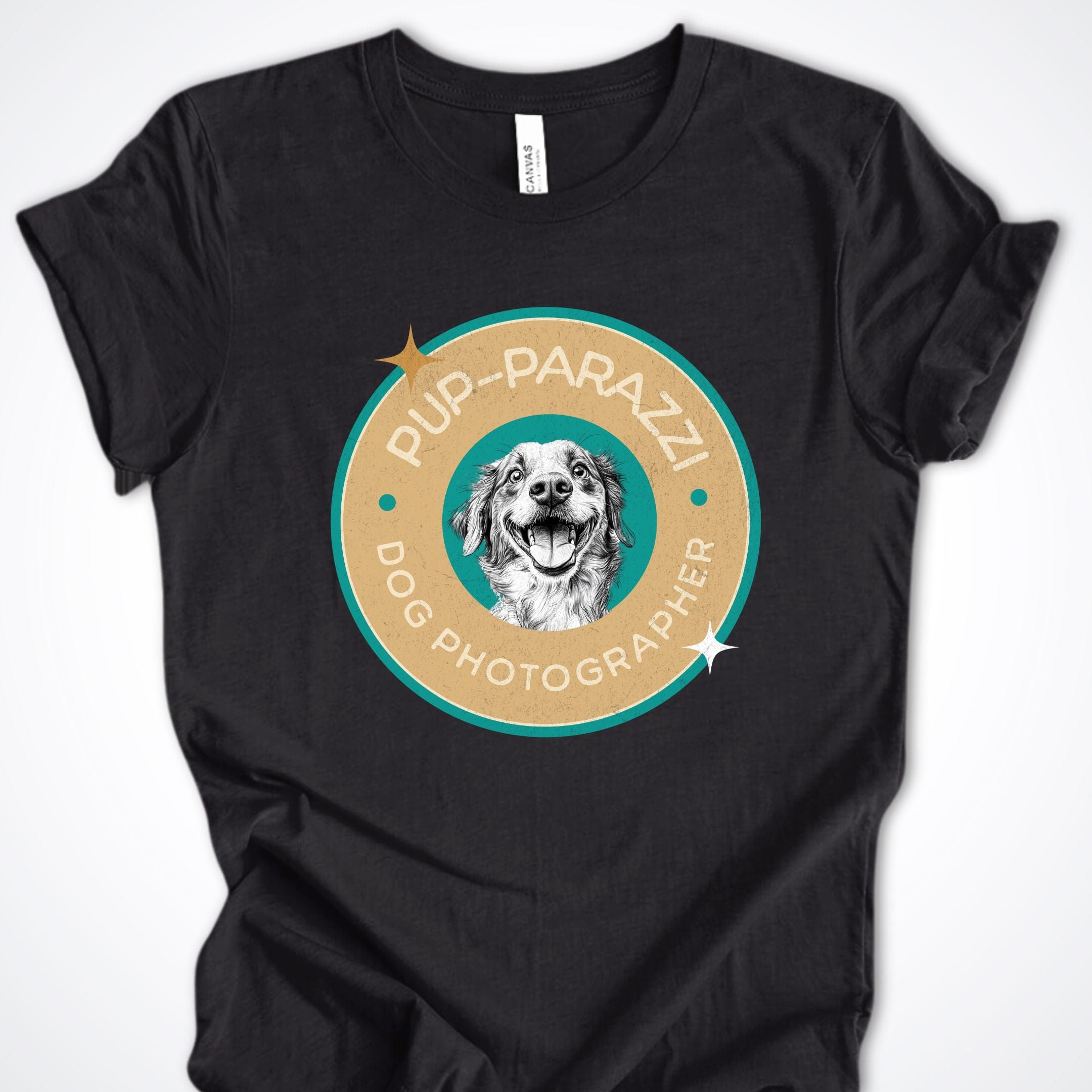 T-Shirt Black Heather / S Pup-parazzi Premium Unisex T-Shirt ReallyintoDogs