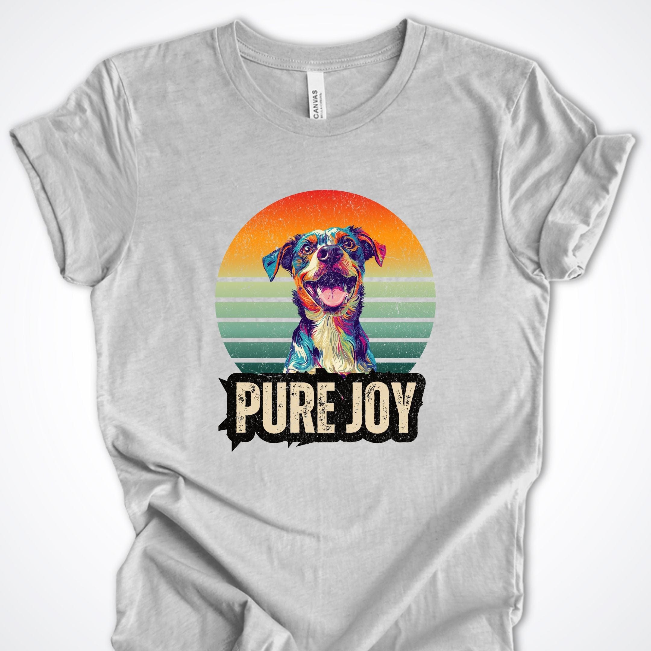 T-Shirt Athletic Heather / S Pure Joy Premium Unisex T-Shirt ReallyintoDogs