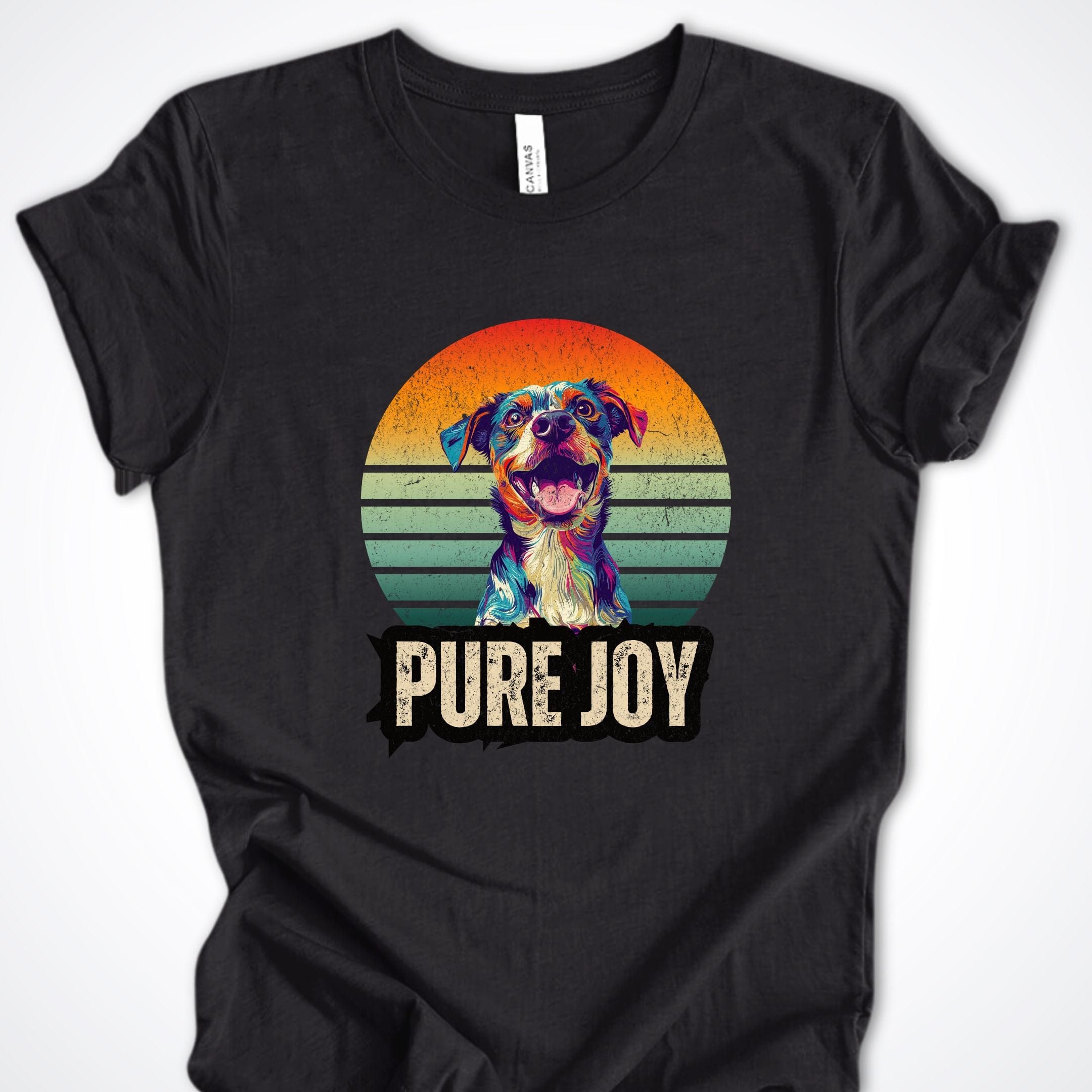 T-Shirt Black Heather / S Pure Joy Premium Unisex T-Shirt ReallyintoDogs