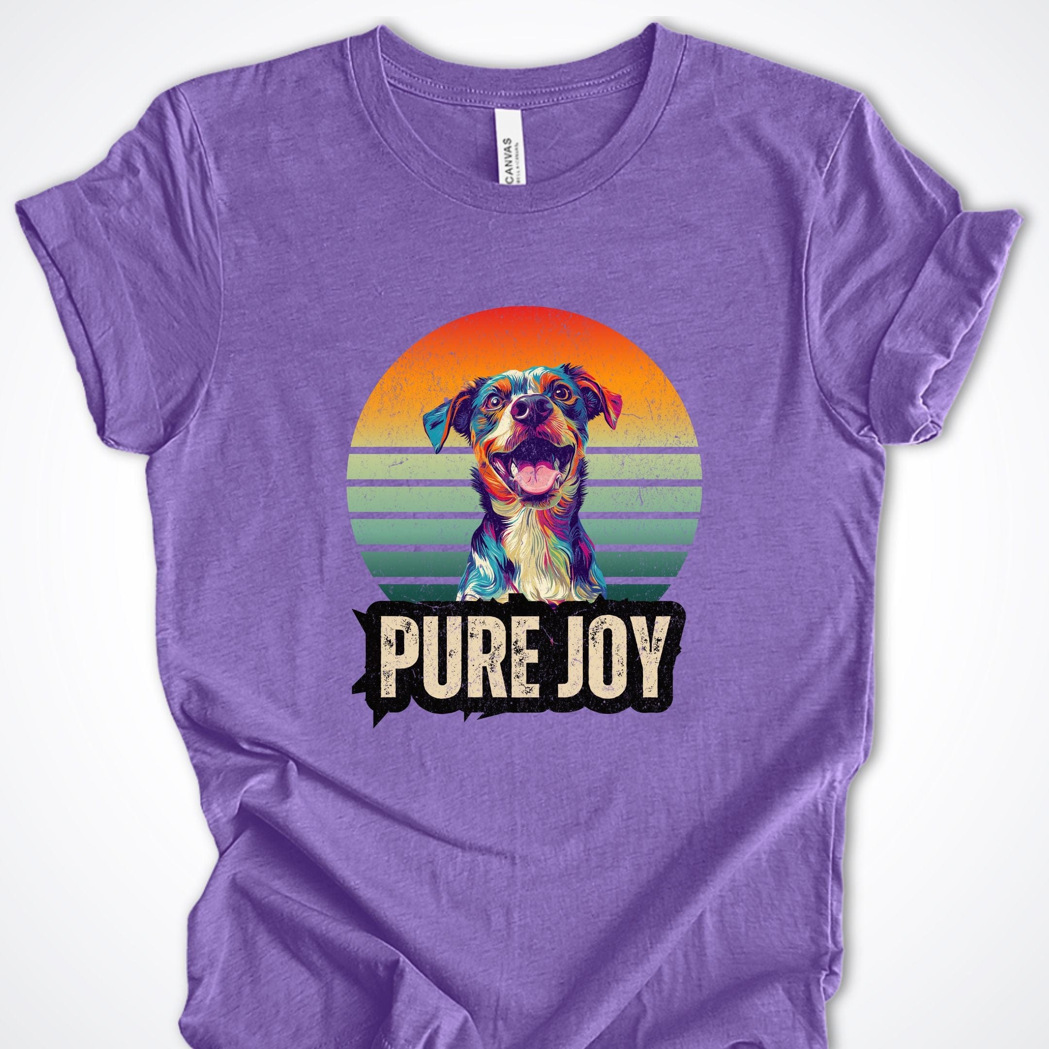 T-Shirt Heather Team Purple / S Pure Joy Premium Unisex T-Shirt ReallyintoDogs