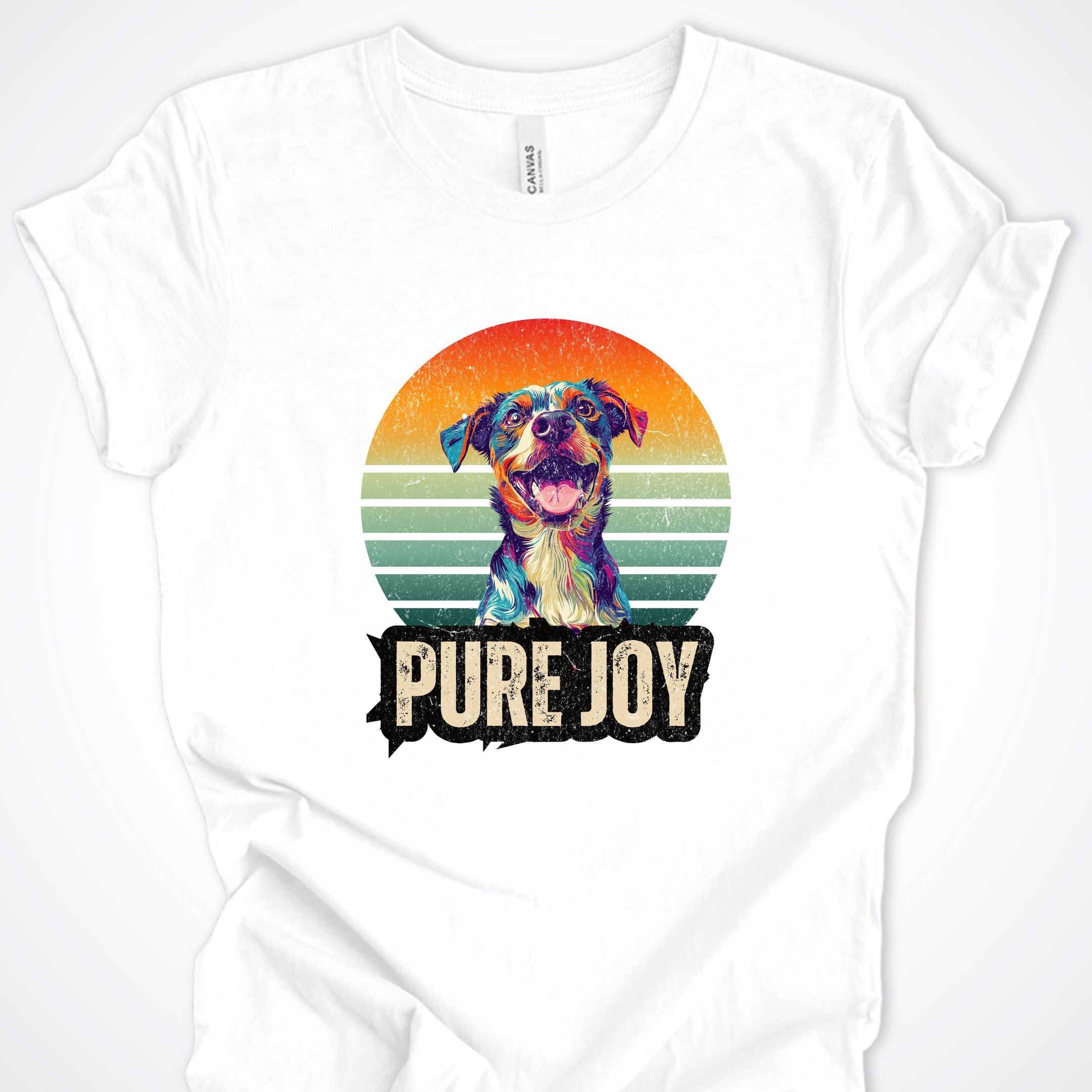 T-Shirt White / S Pure Joy Premium Unisex T-Shirt ReallyintoDogs