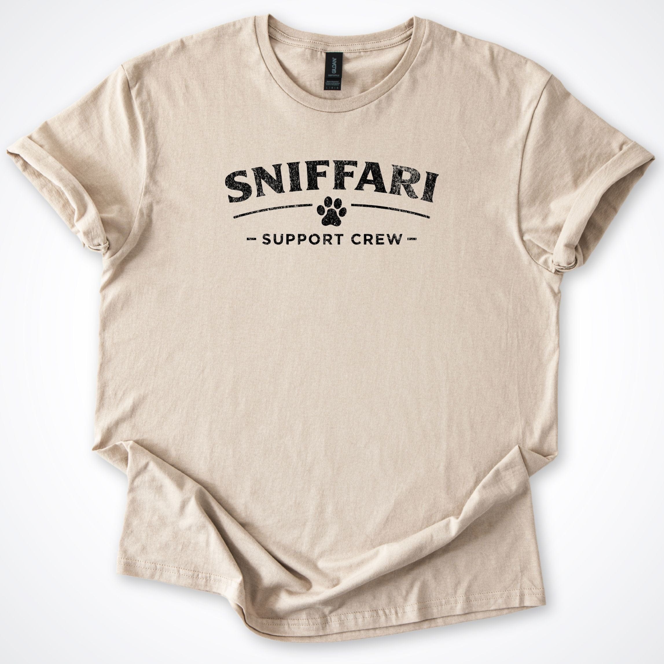 T-Shirt Sand / S Sniffari Pawprint T-Shirt ReallyintoDogs