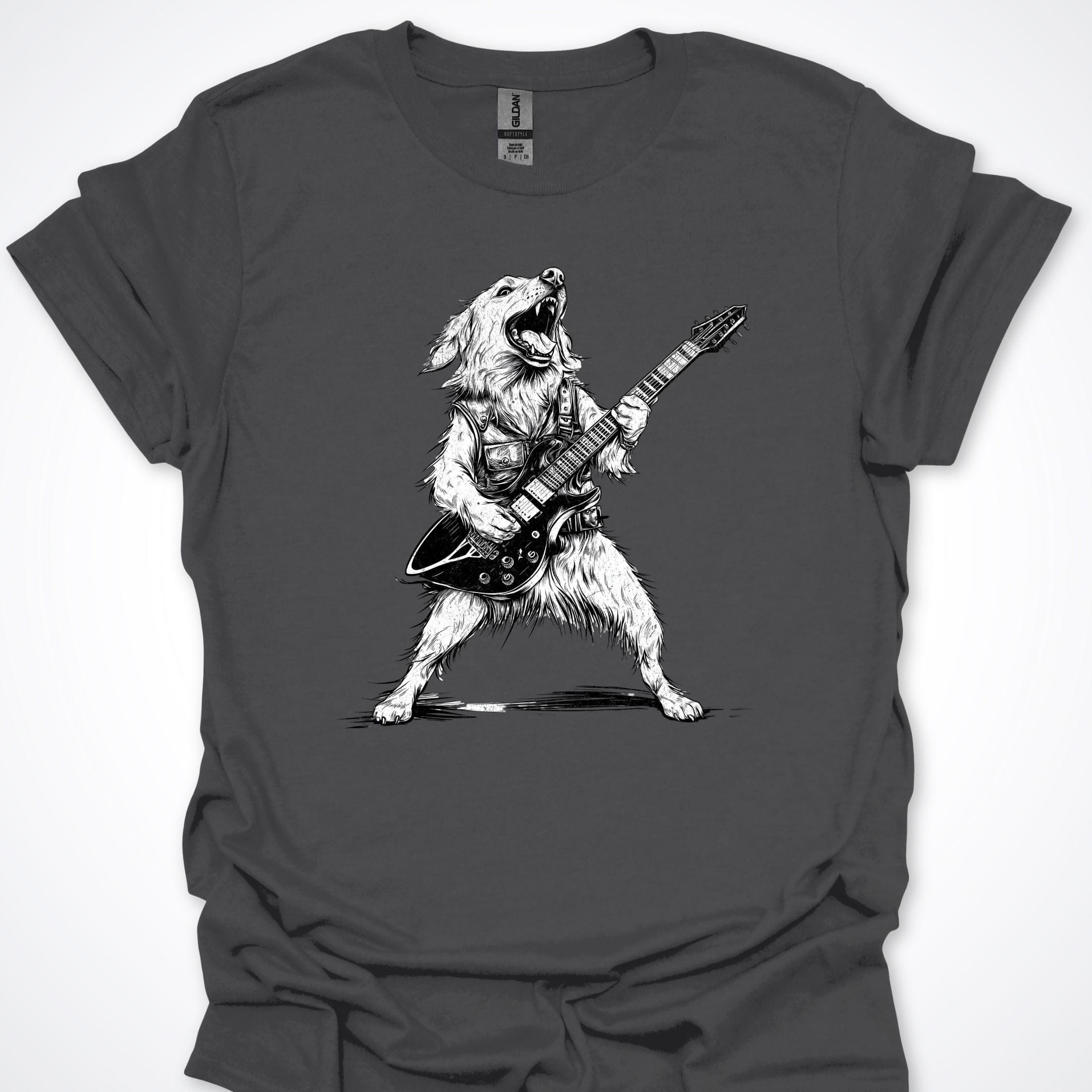 T-Shirt Charcoal / S So Extra Rocker Dog Premium Unisex T-Shirt ReallyintoDogs
