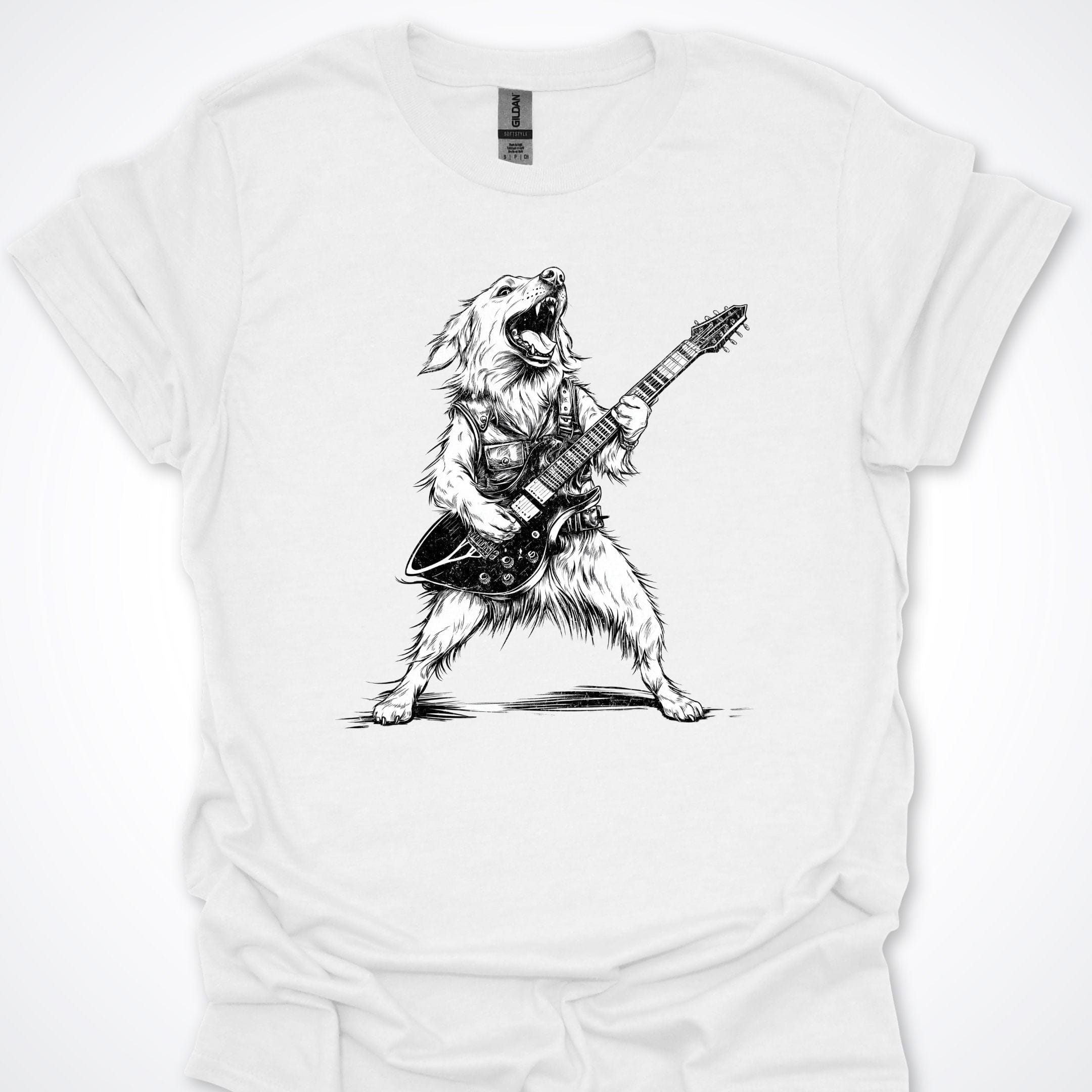 T-Shirt White / S So Extra Rocker Dog Premium Unisex T-Shirt ReallyintoDogs