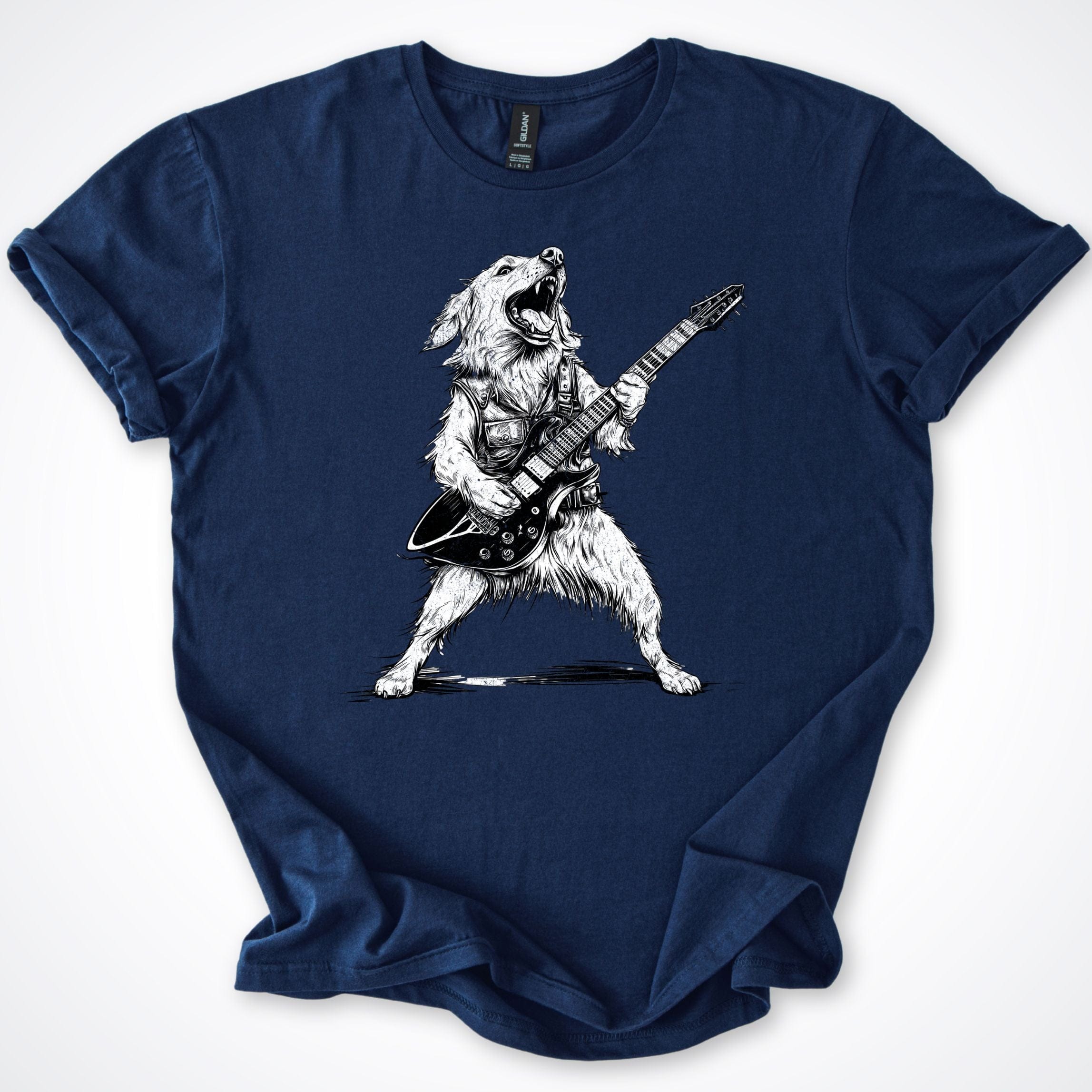 T-Shirt Navy / S So Extra Rocker Dog T-Shirt ReallyintoDogs