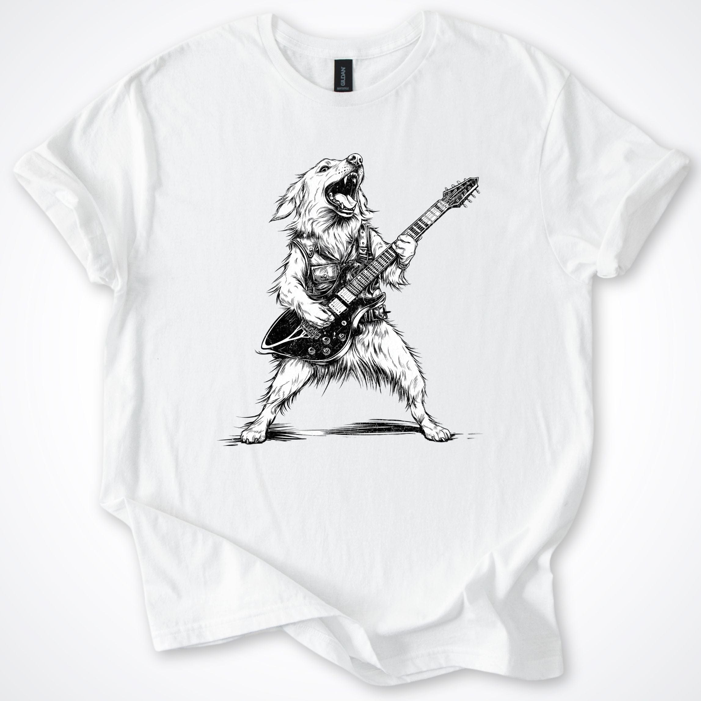 T-Shirt White / S So Extra Rocker Dog T-Shirt ReallyintoDogs