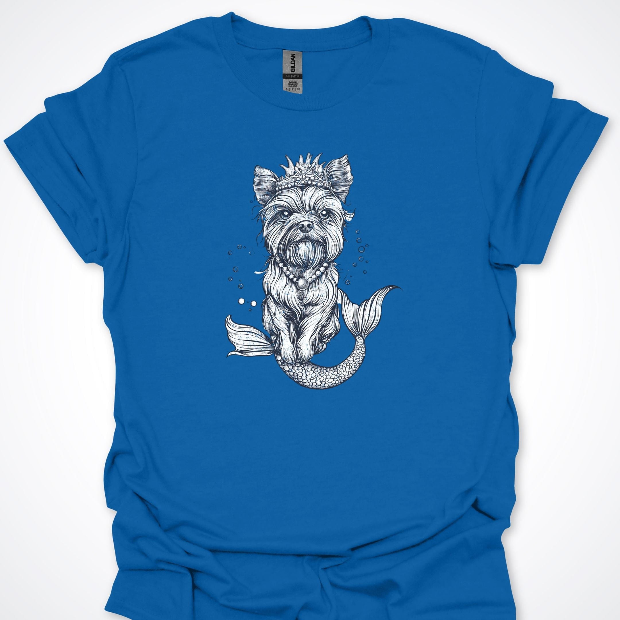 T-Shirt Royal / S So Extra Terrier Mermaid Premium Unisex T-Shirt ReallyintoDogs
