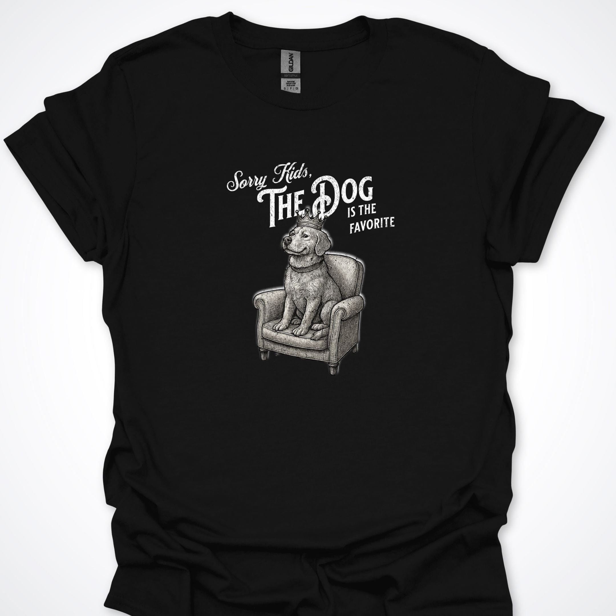 T-Shirt Black / S Sorry Kids The Dog Is the Favorite T-Shirt ReallyintoDogs