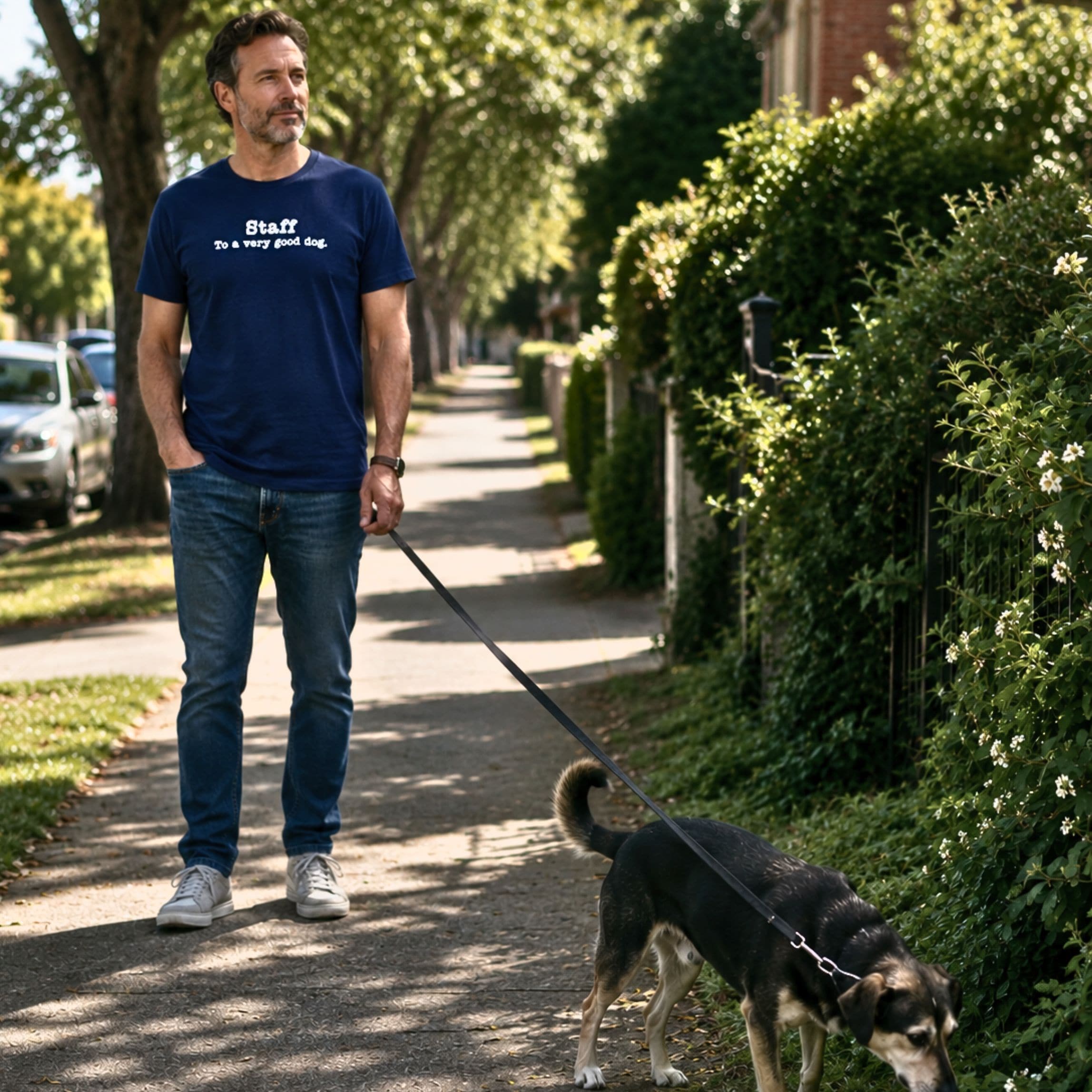 T-Shirt Staff To A Very Good Dog T-Shirt ReallyintoDogs