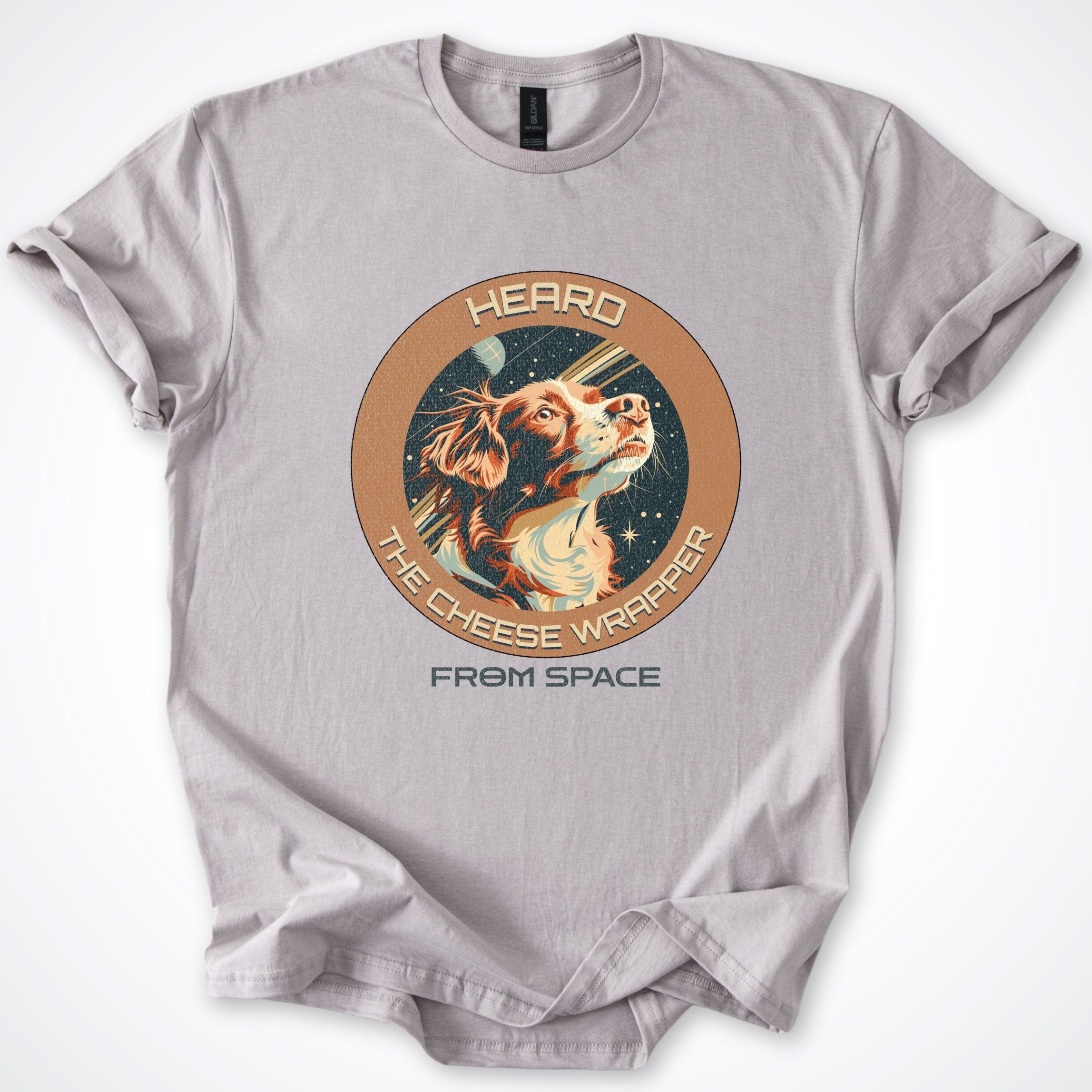 T-Shirt Ice Grey / S Toller Heard the Cheese Wrapper T-Shirt ReallyintoDogs