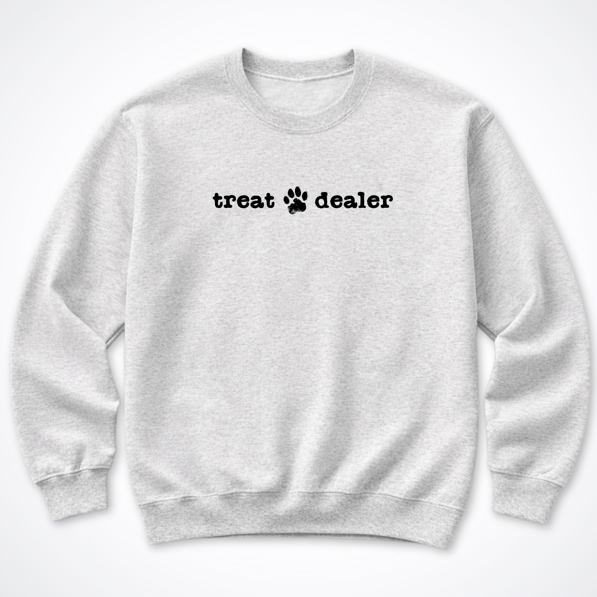 Sweatshirt S / Ash Treat Dealer Crewneck Sweatshirt ReallyintoDogs