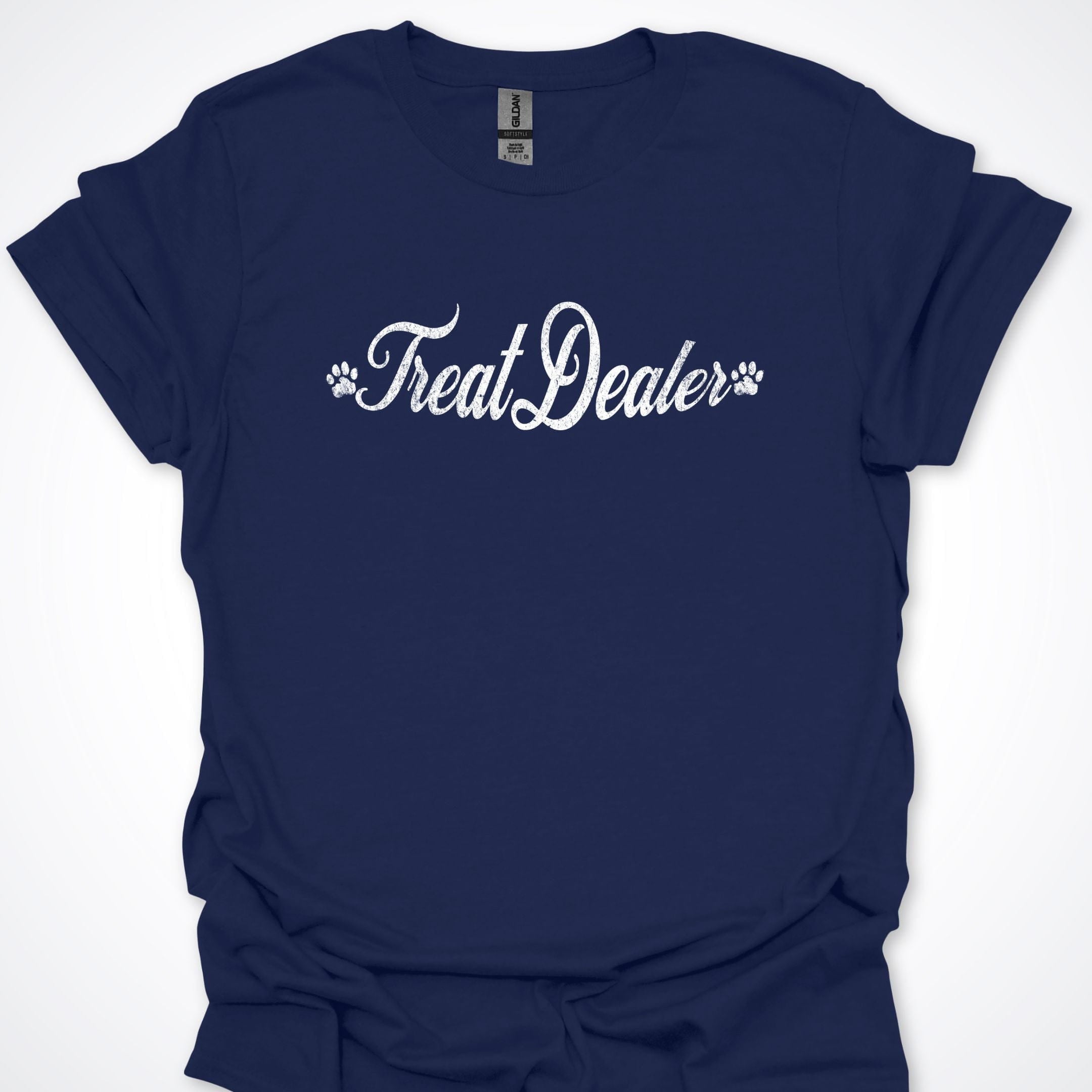 T-Shirt Navy / S Treat Dealer Milano T-Shirt ReallyintoDogs