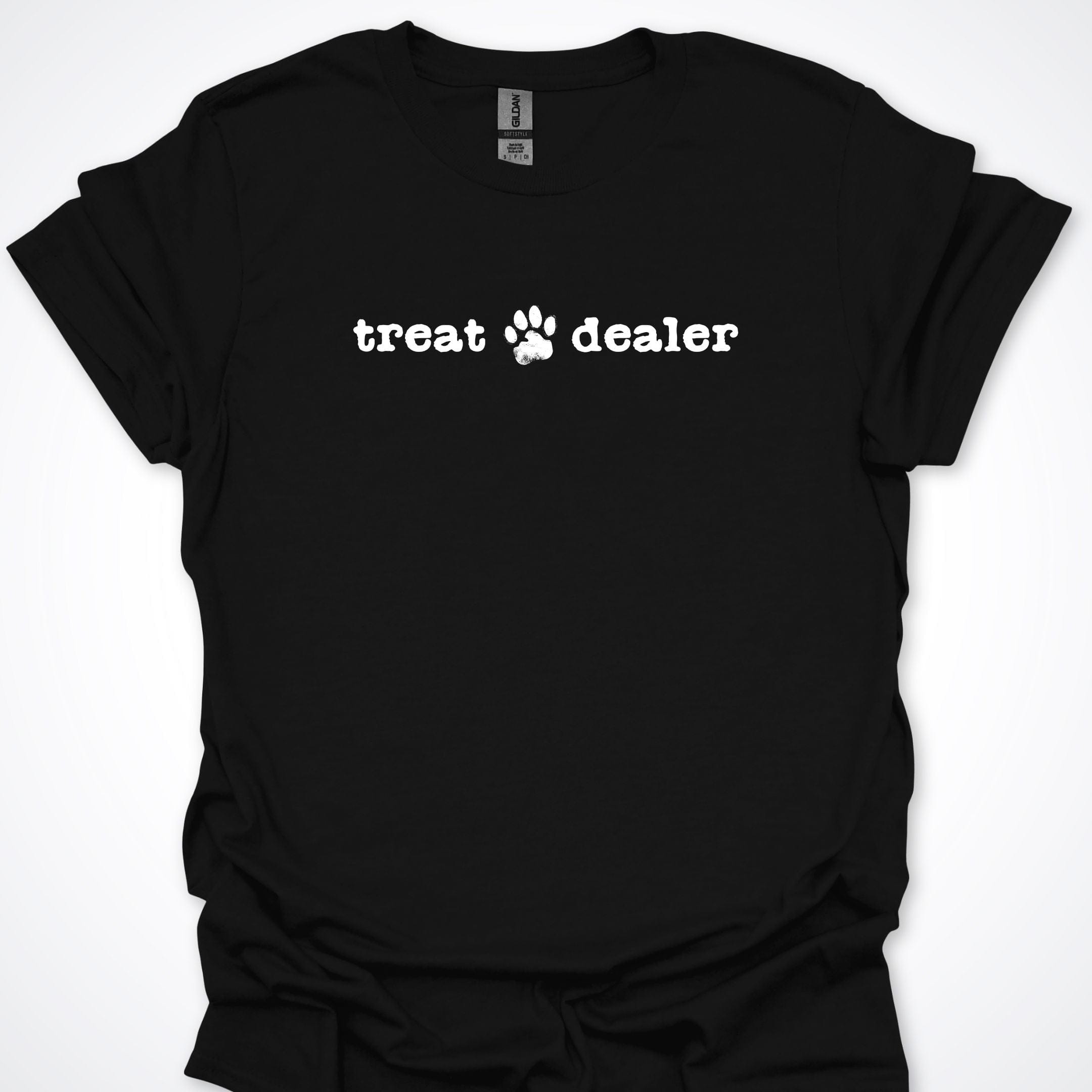 T-Shirt S / Black Treat Dealer T-Shirt ReallyintoDogs