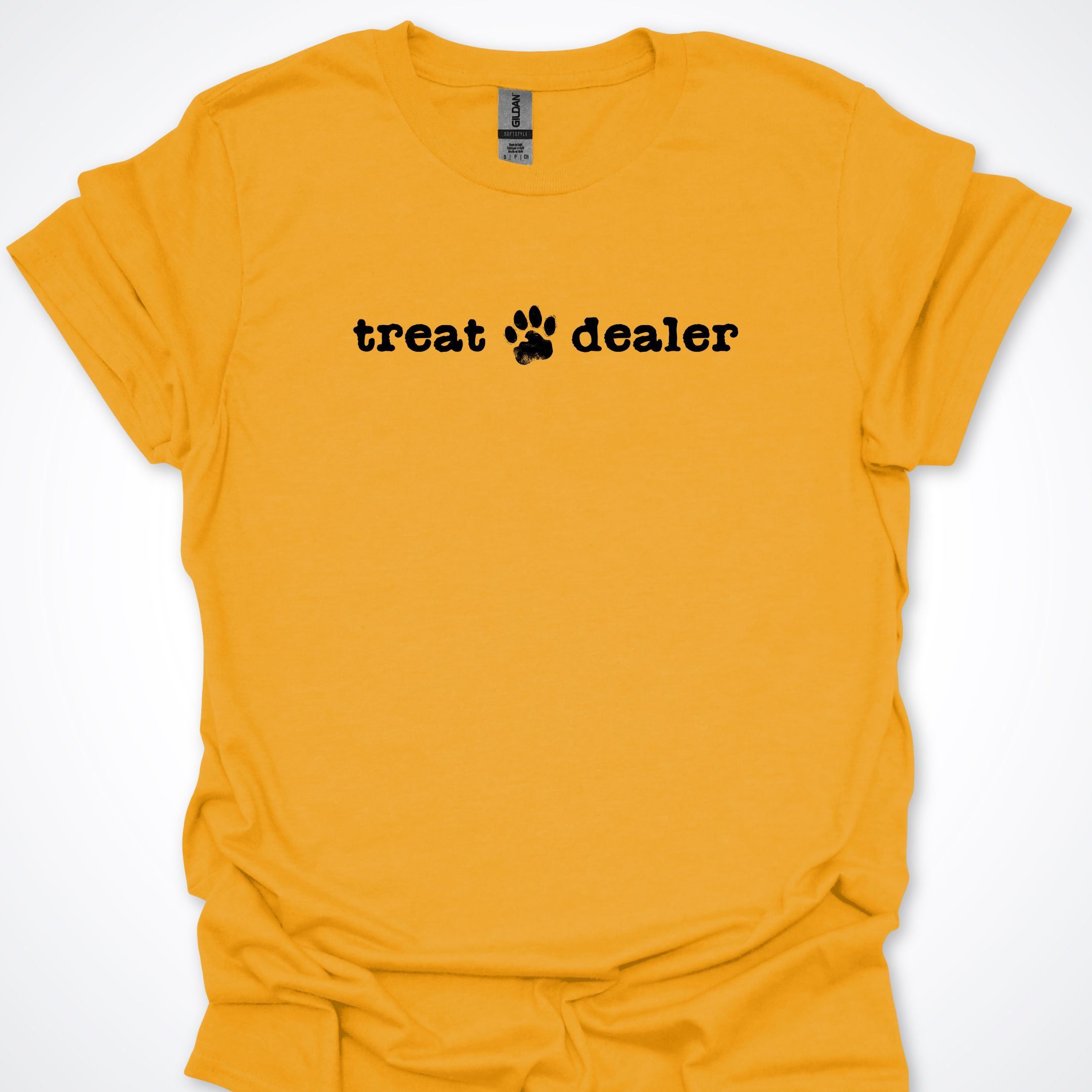 T-Shirt S / Gold Treat Dealer T-Shirt ReallyintoDogs