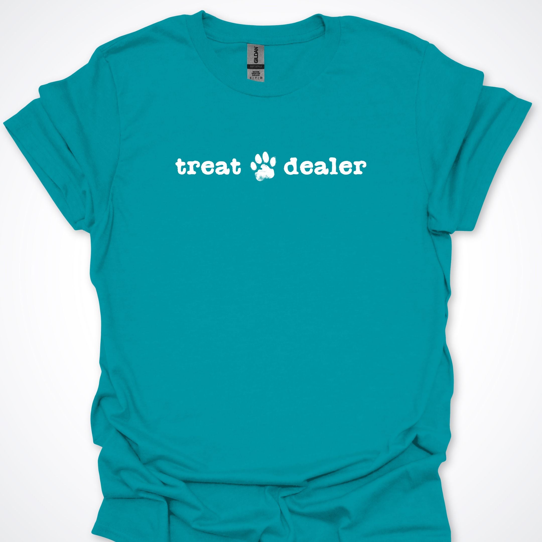 T-Shirt S / Tropical Blue Treat Dealer T-Shirt ReallyintoDogs