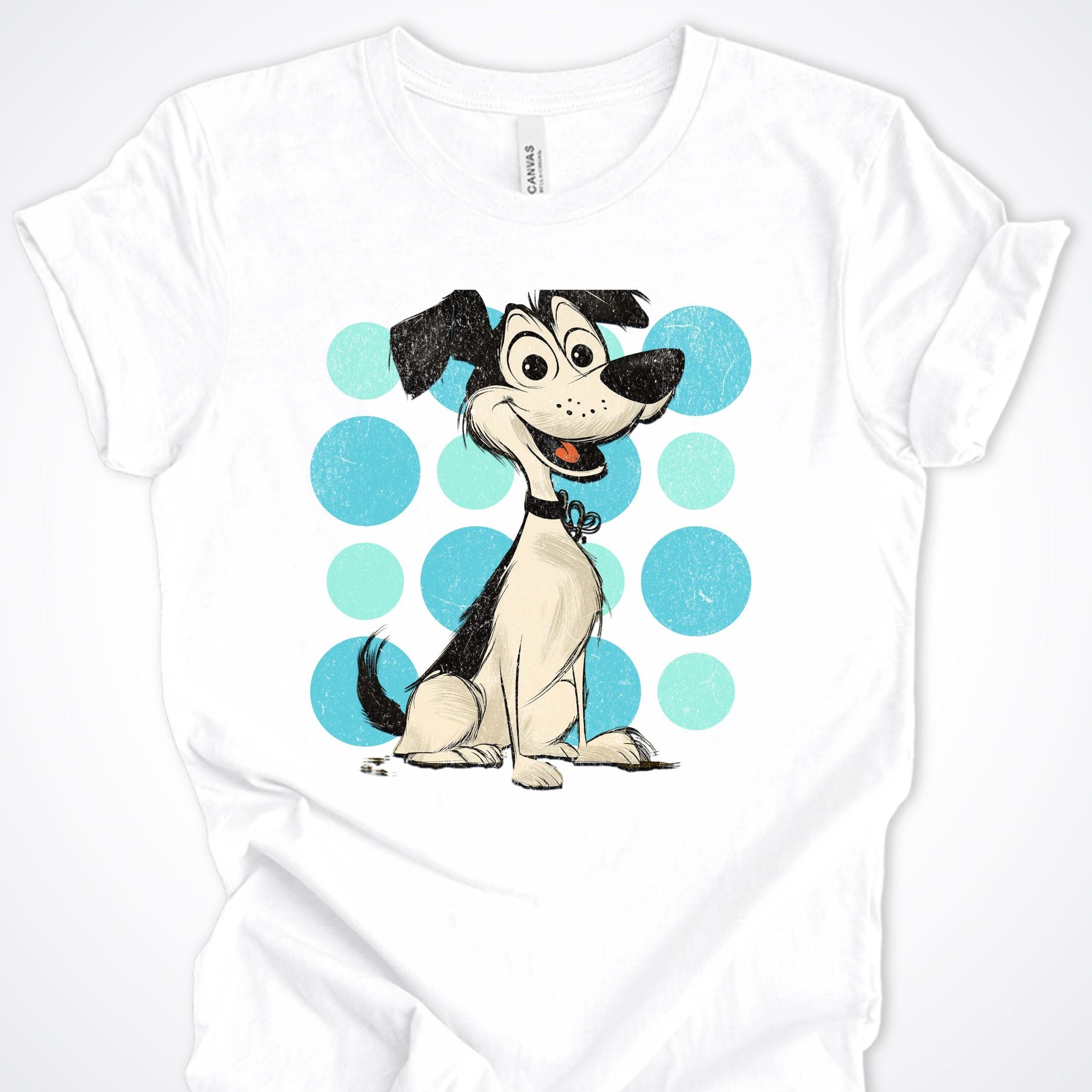 T-Shirt White / S Vintage Pup Vagabond Premium Unisex T-Shirt ReallyintoDogs