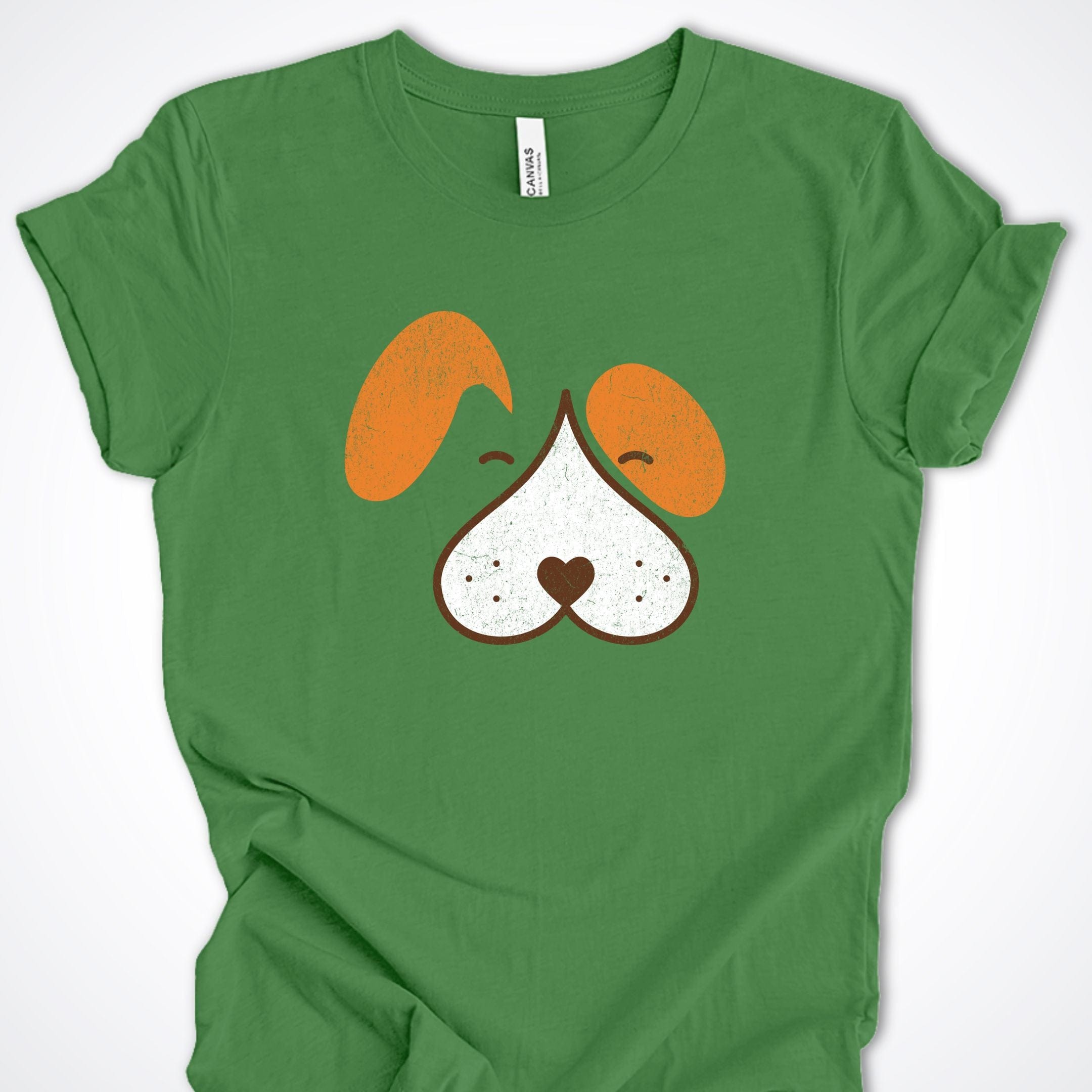 T-Shirt Leaf / S Wet Nose Puppy Face Premium Unisex T-Shirt ReallyintoDogs