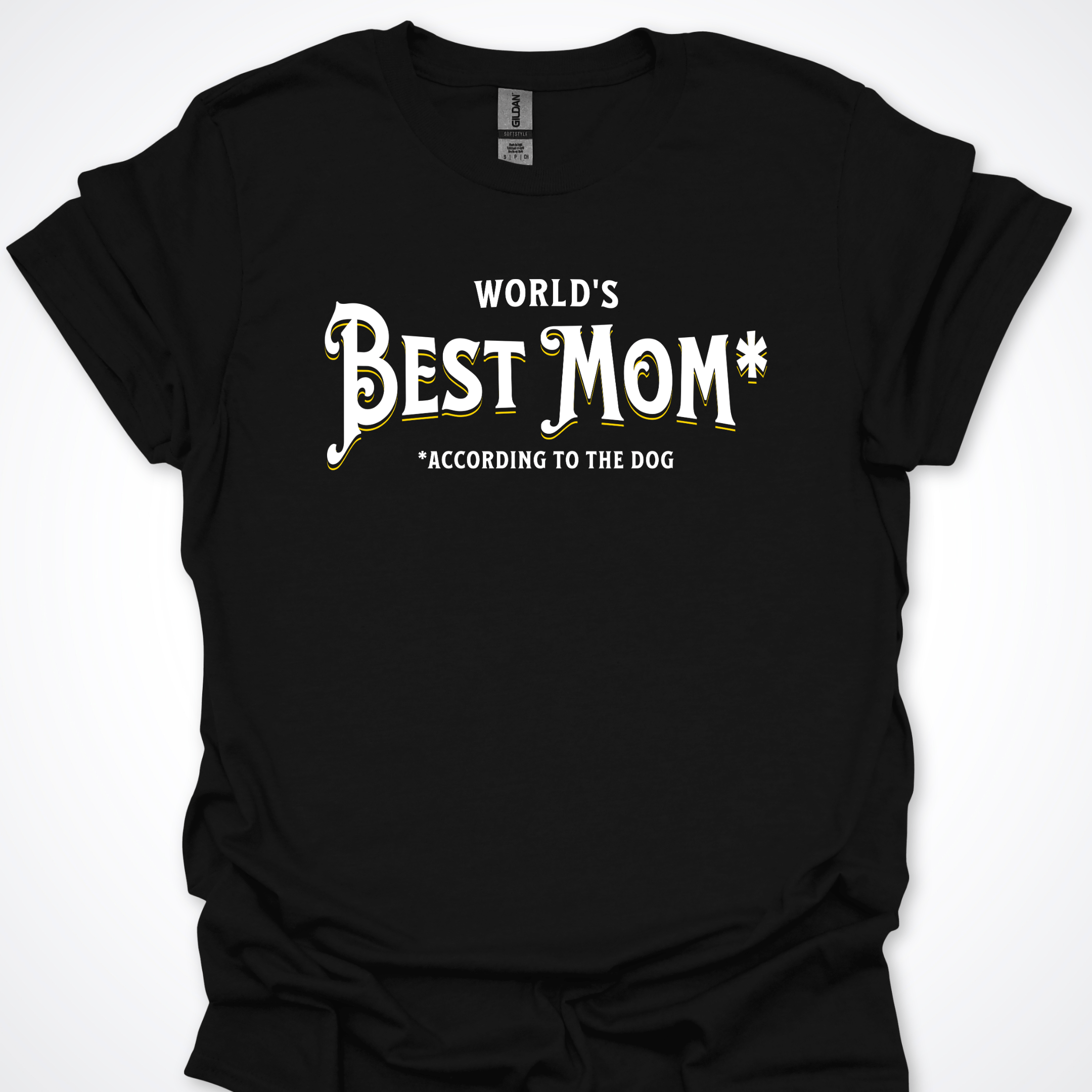 T-Shirt Black / S World's Best Mom T-Shirt ReallyintoDogs