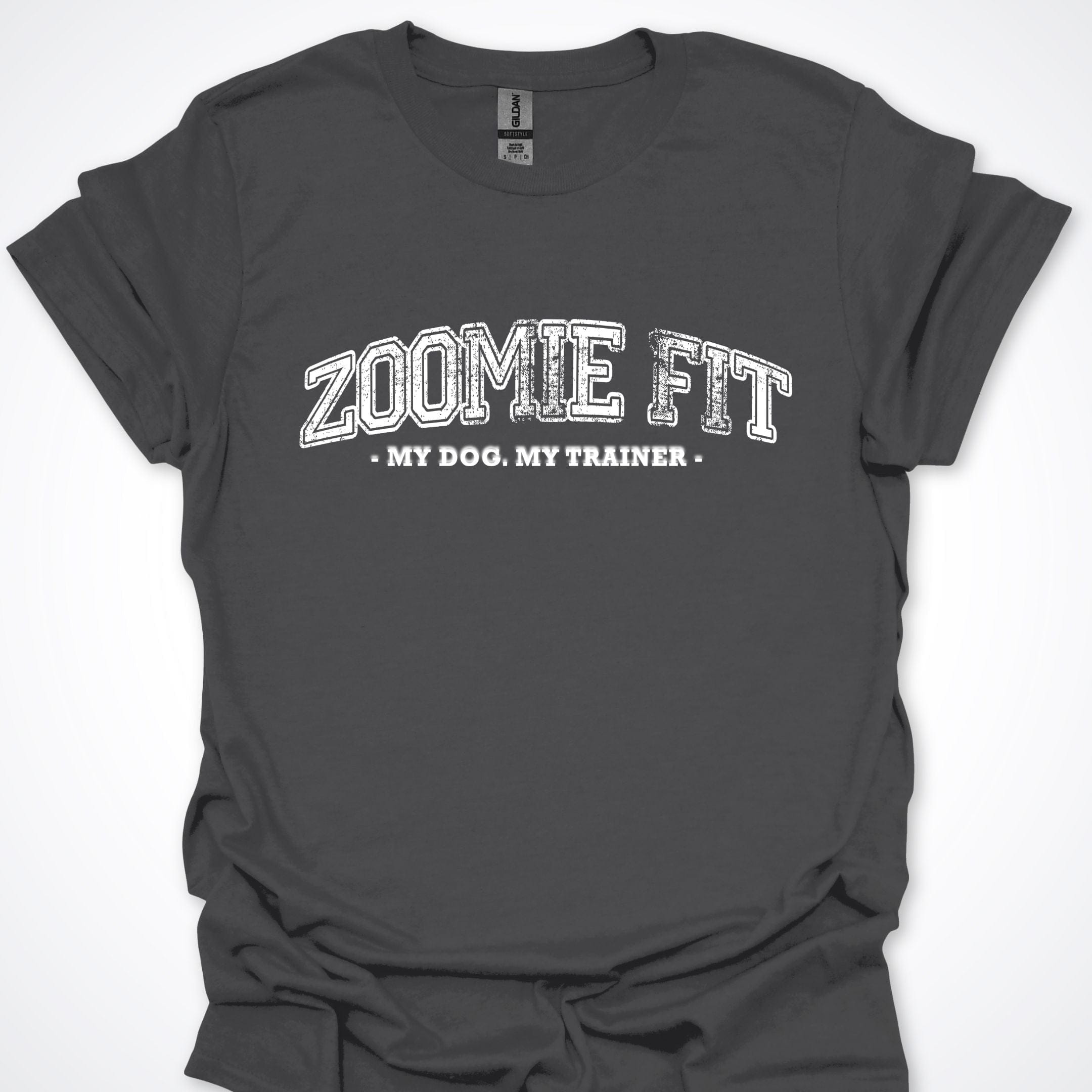 T-Shirt Charcoal / S Zoomie Fit T-Shirt ReallyintoDogs