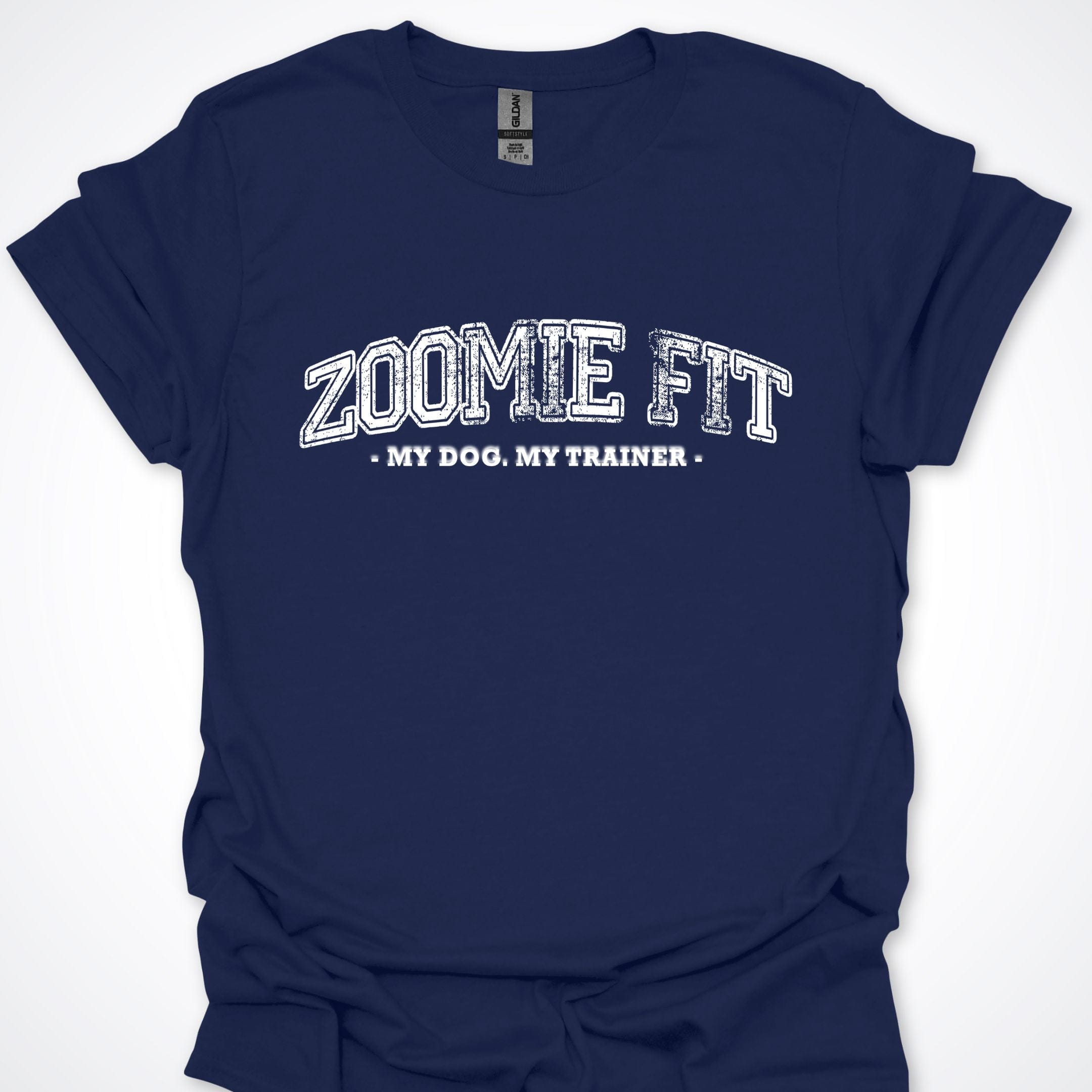 T-Shirt Navy / S Zoomie Fit T-Shirt ReallyintoDogs
