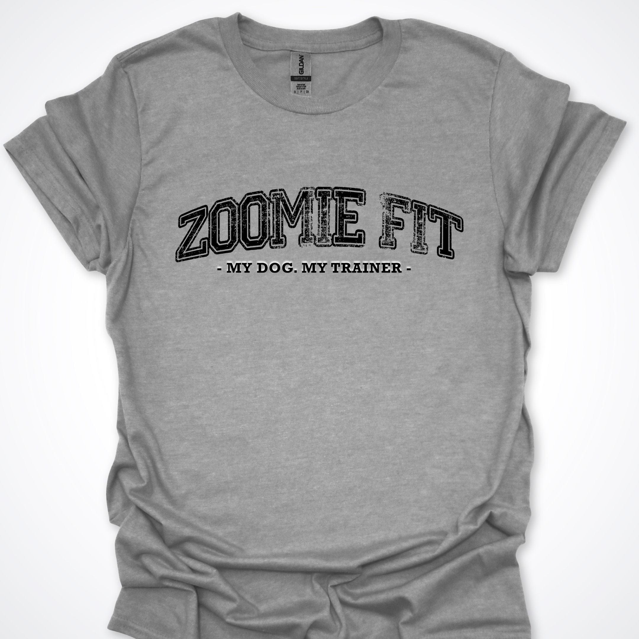 T-Shirt Sport Grey / S Zoomie Fit T-Shirt ReallyintoDogs