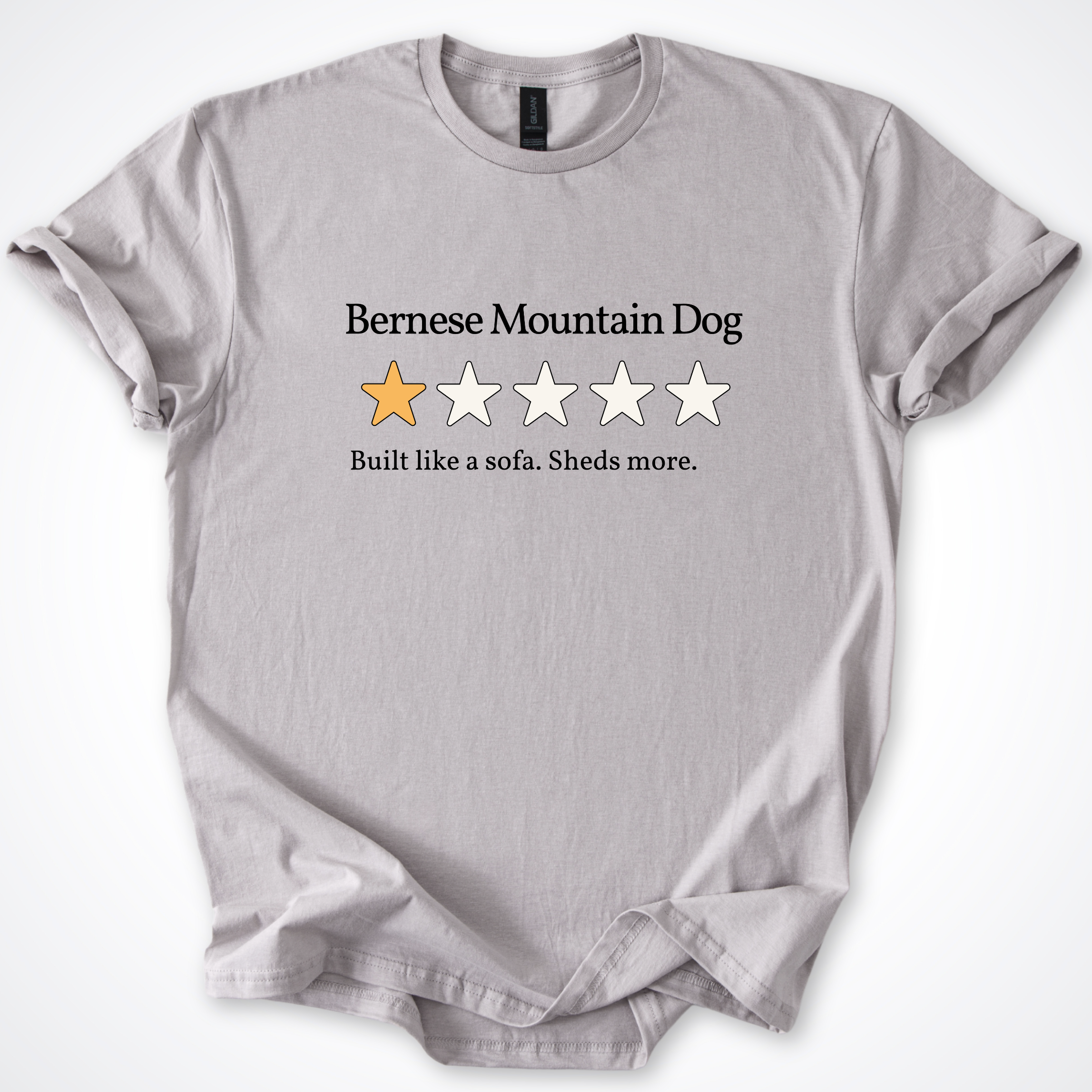 Bernese Mountain Dog One Star Review T-Shirt