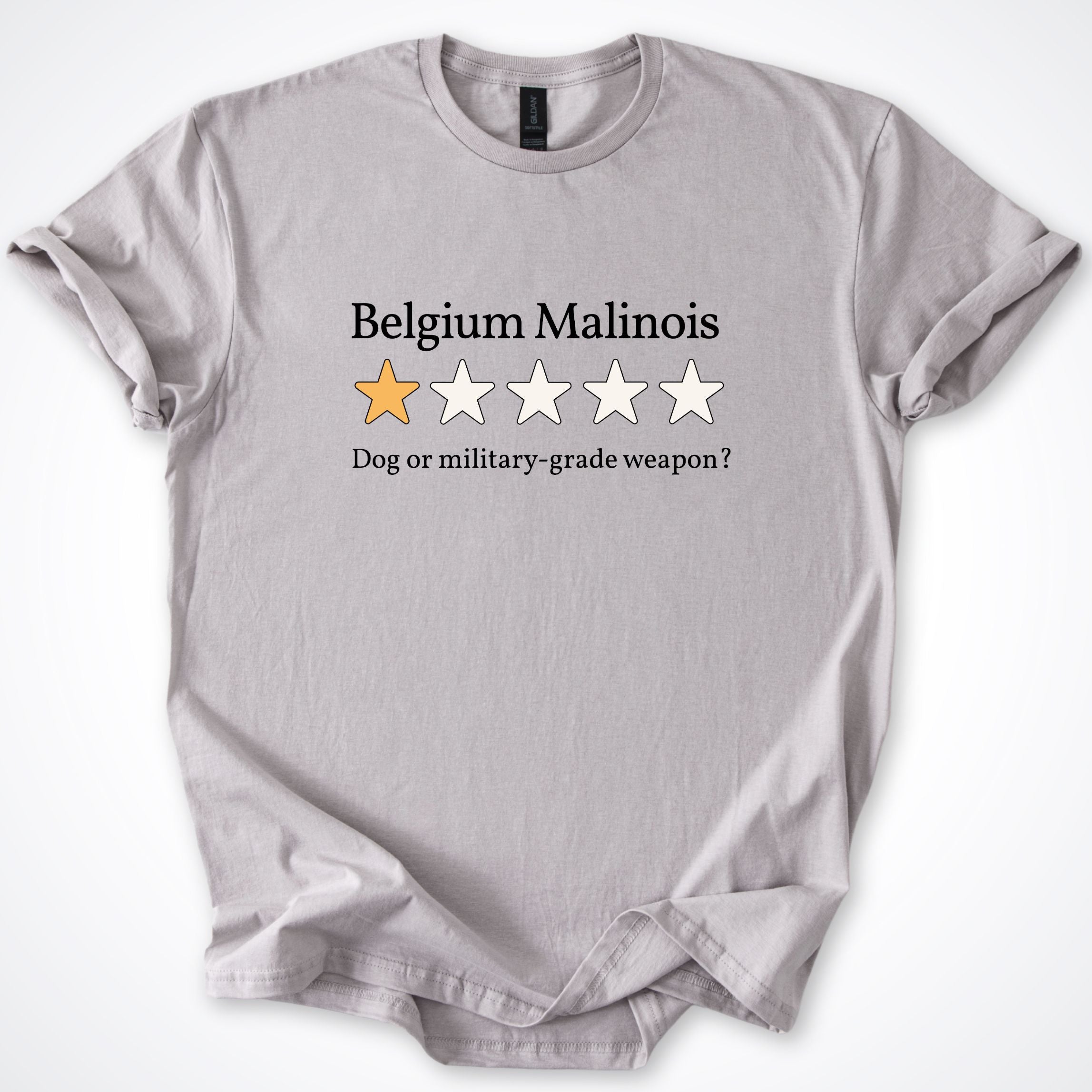 Belgium Malinois One Star Review T-Shirt