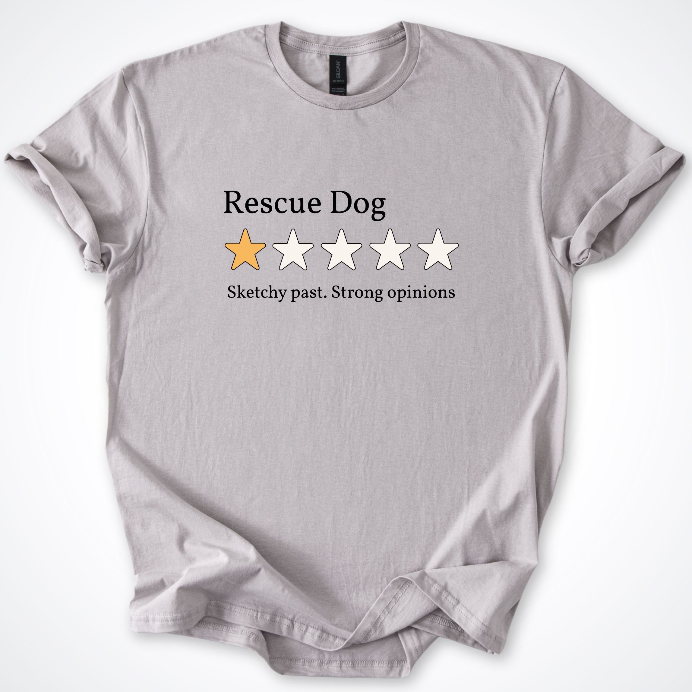 Rescue Dog 2.0 One Star Review T-Shirt