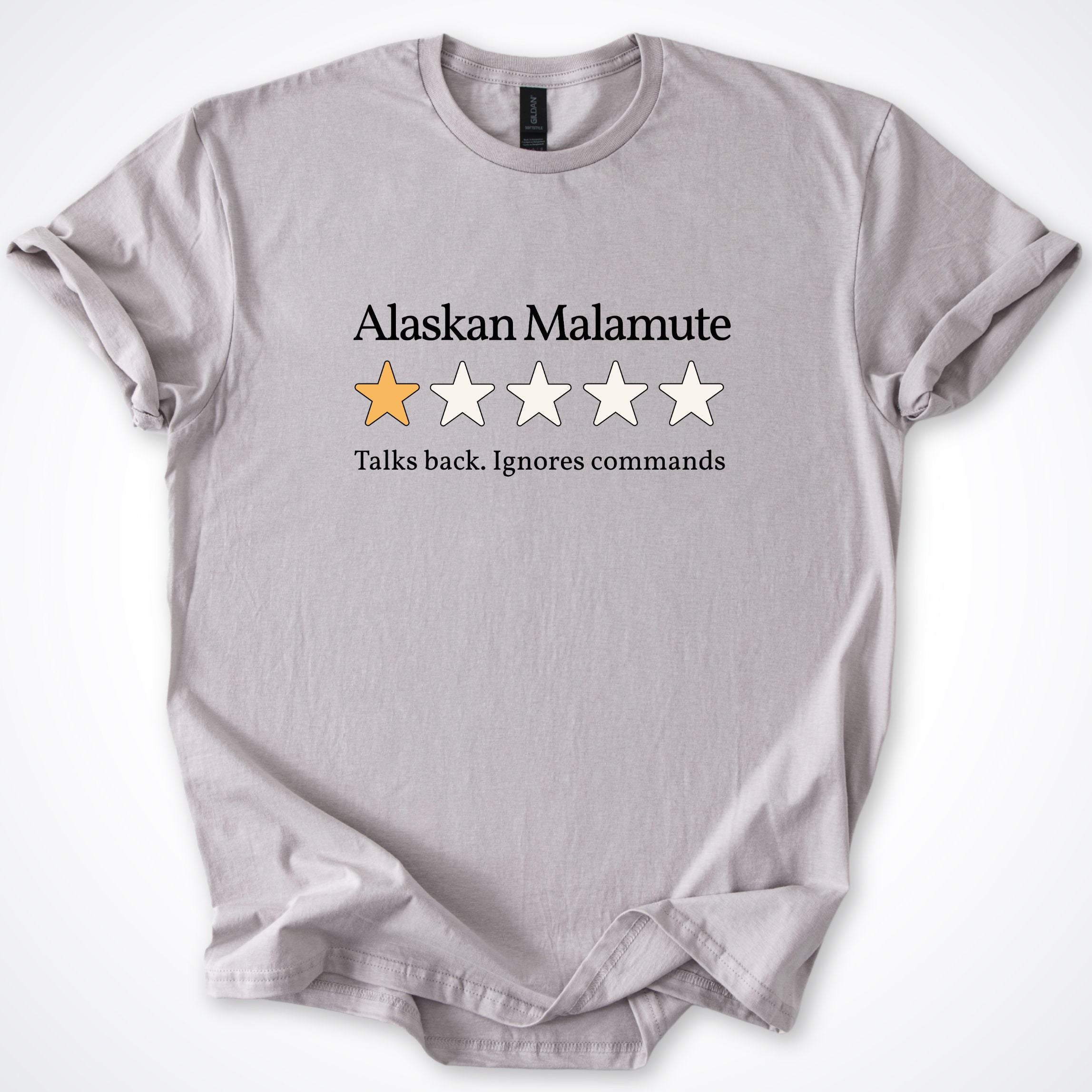 Alaskan Malamute One Star Review T-Shirt