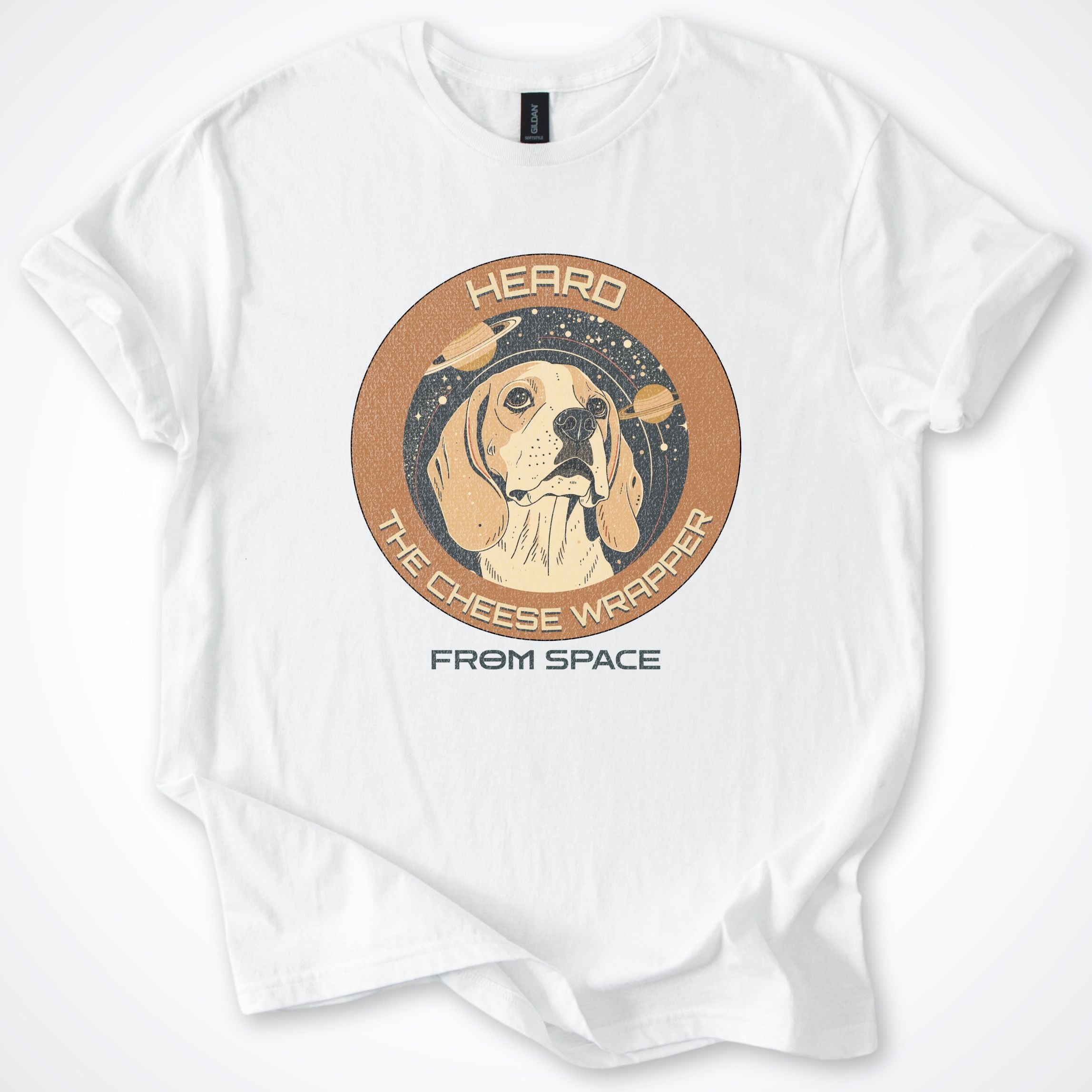 Beagle Heard the Cheese Wrapper T-Shirt