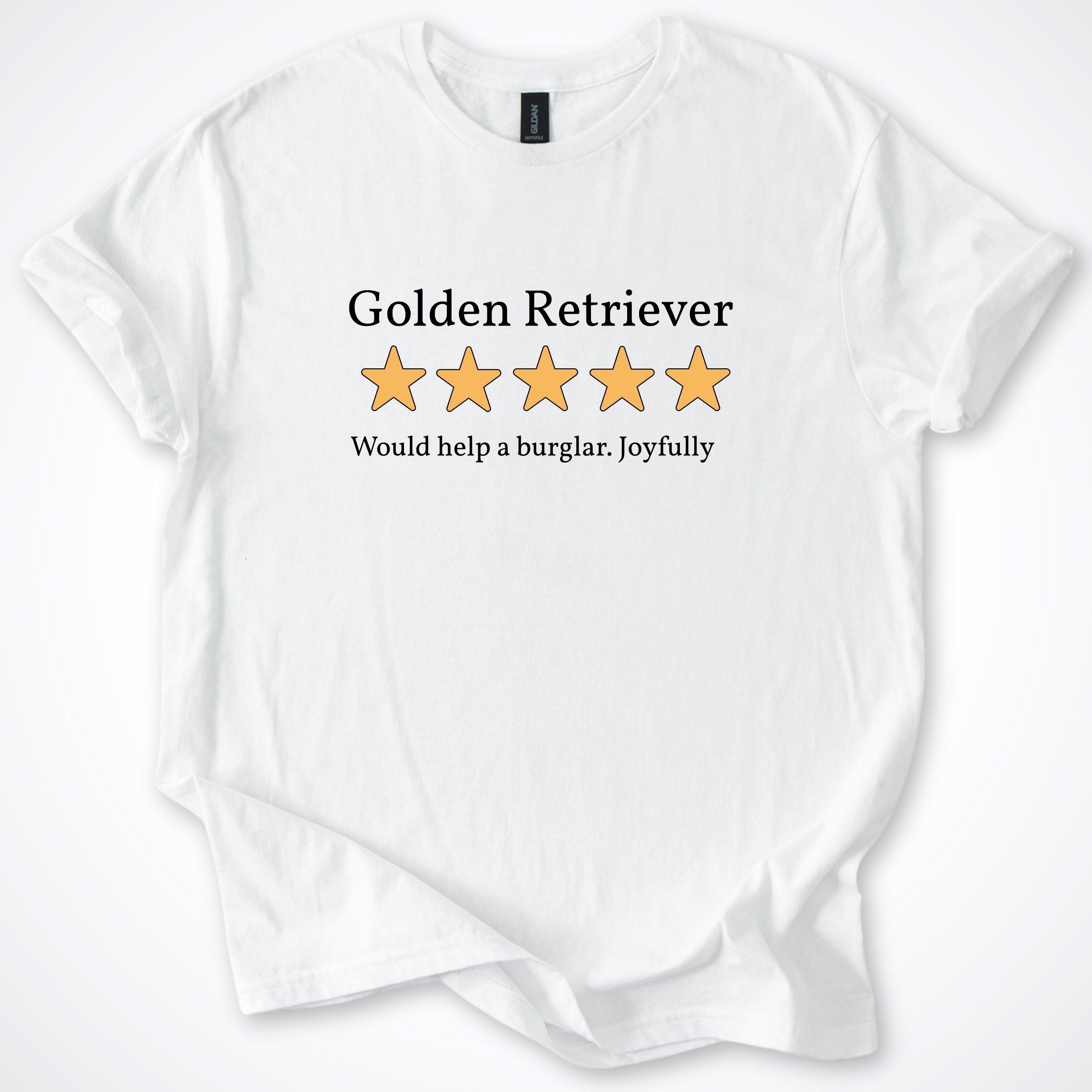 Golden Retriever 2.0 Five Star Review T-Shirt