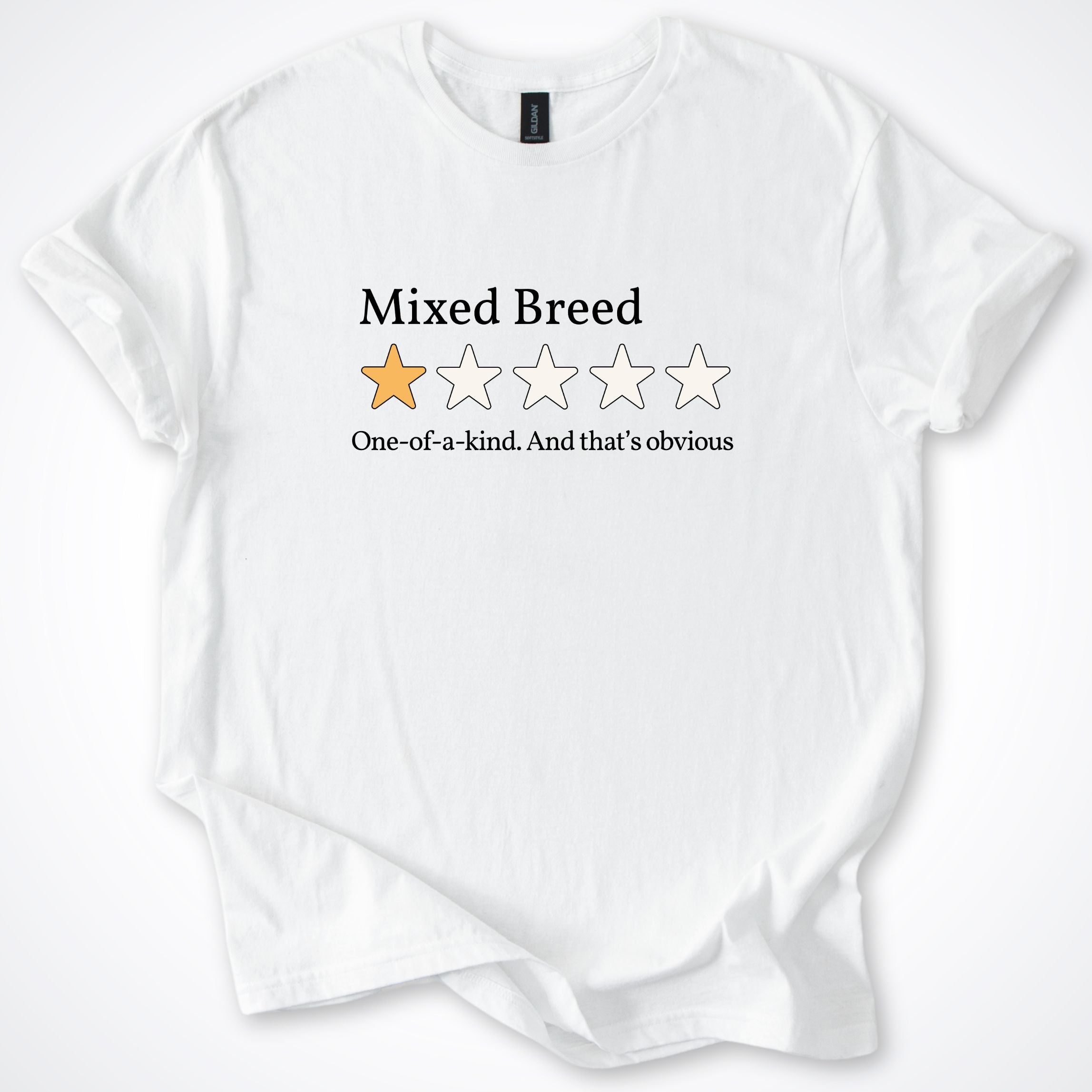 Mixed Breed 2.0 One Star Review T-Shirt