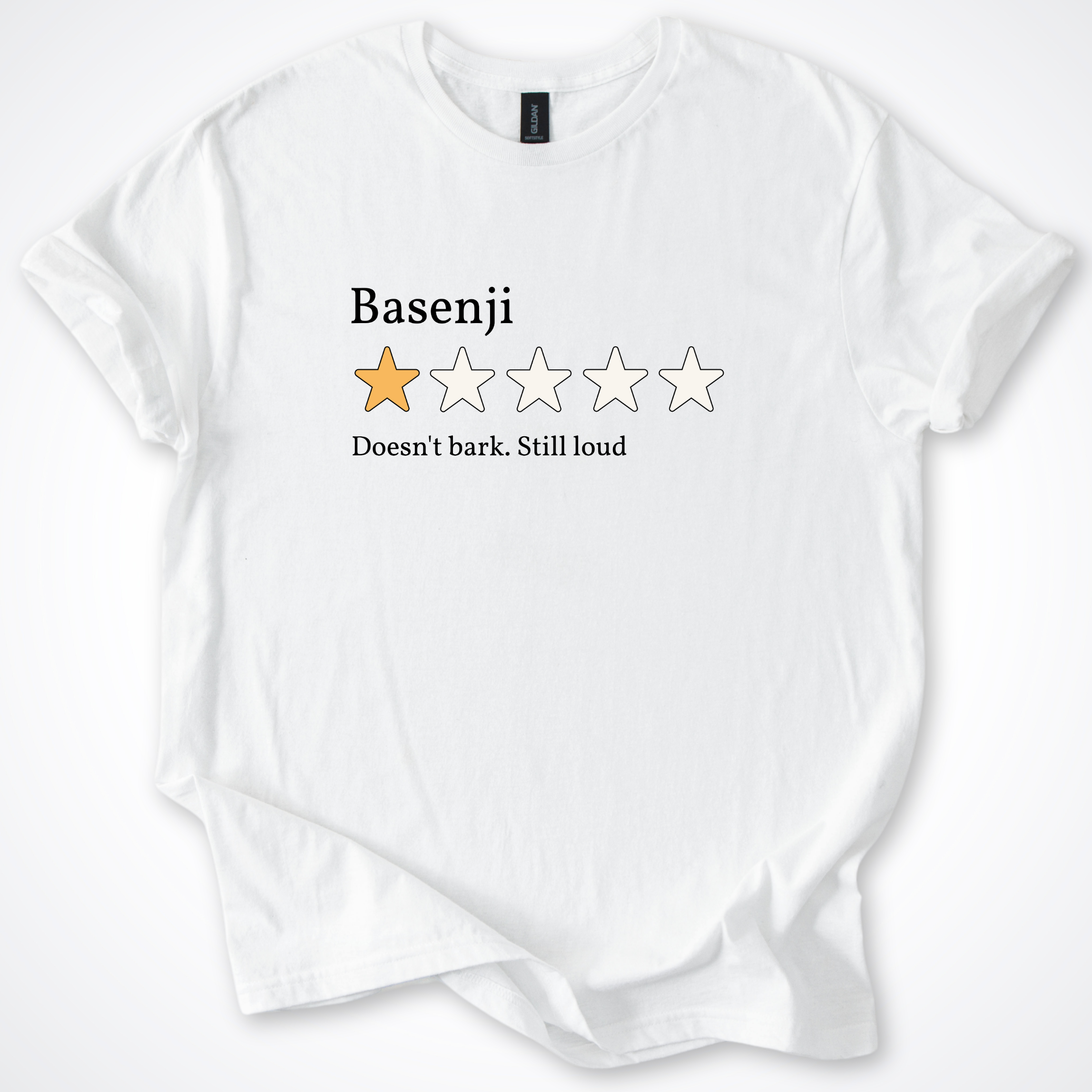 Basenji One Star Review T-Shirt