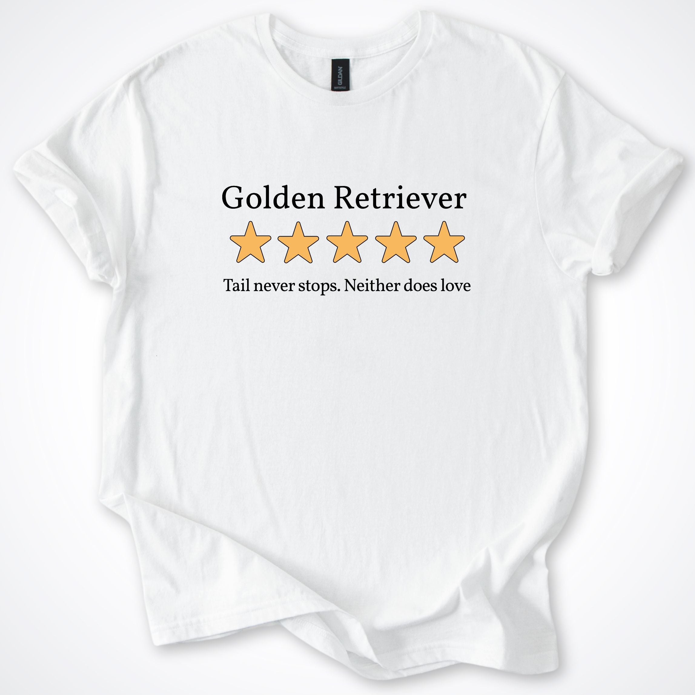 Golden Retriever Five Star Review T-Shirt