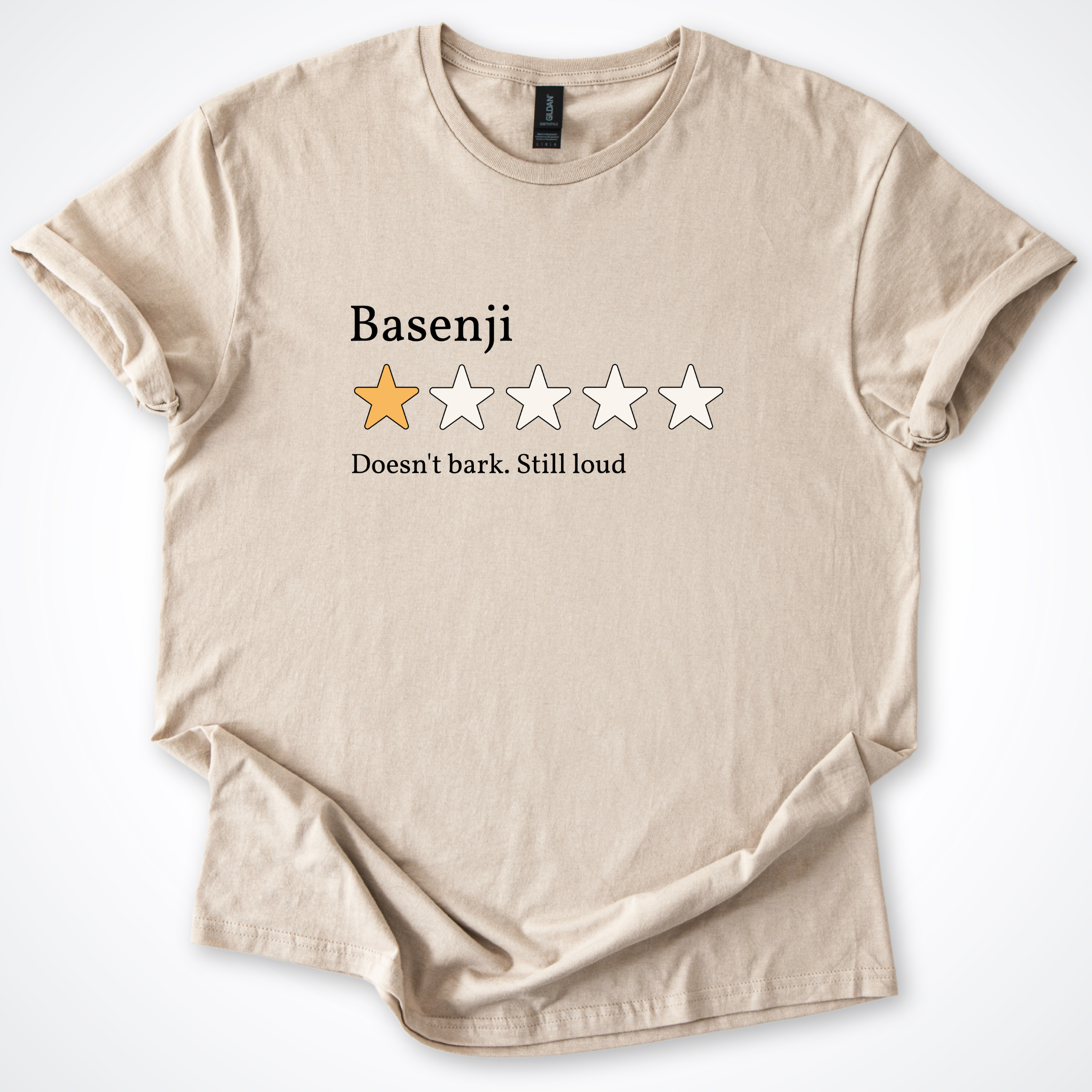 Basenji One Star Review T-Shirt