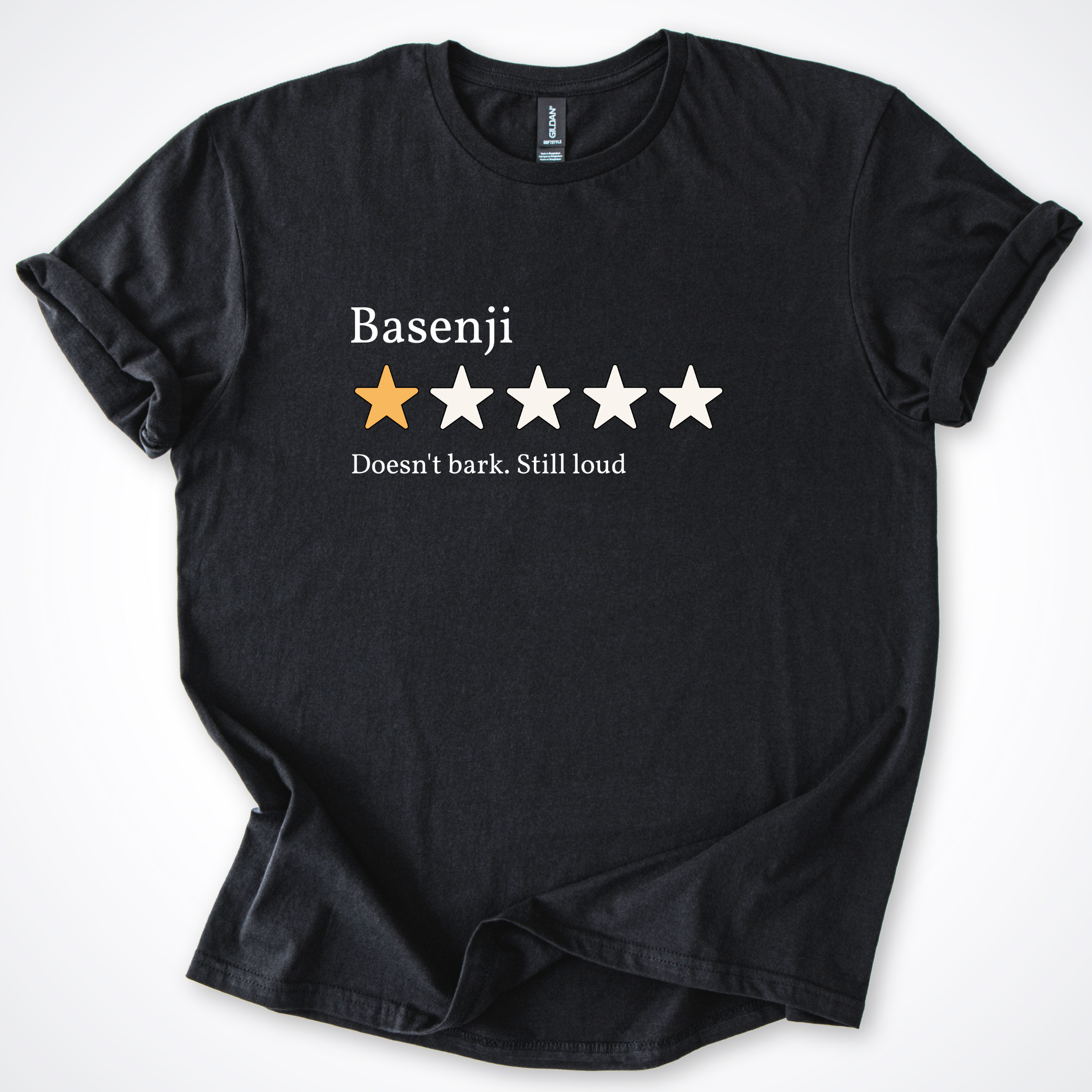 Basenji One Star Review T-Shirt