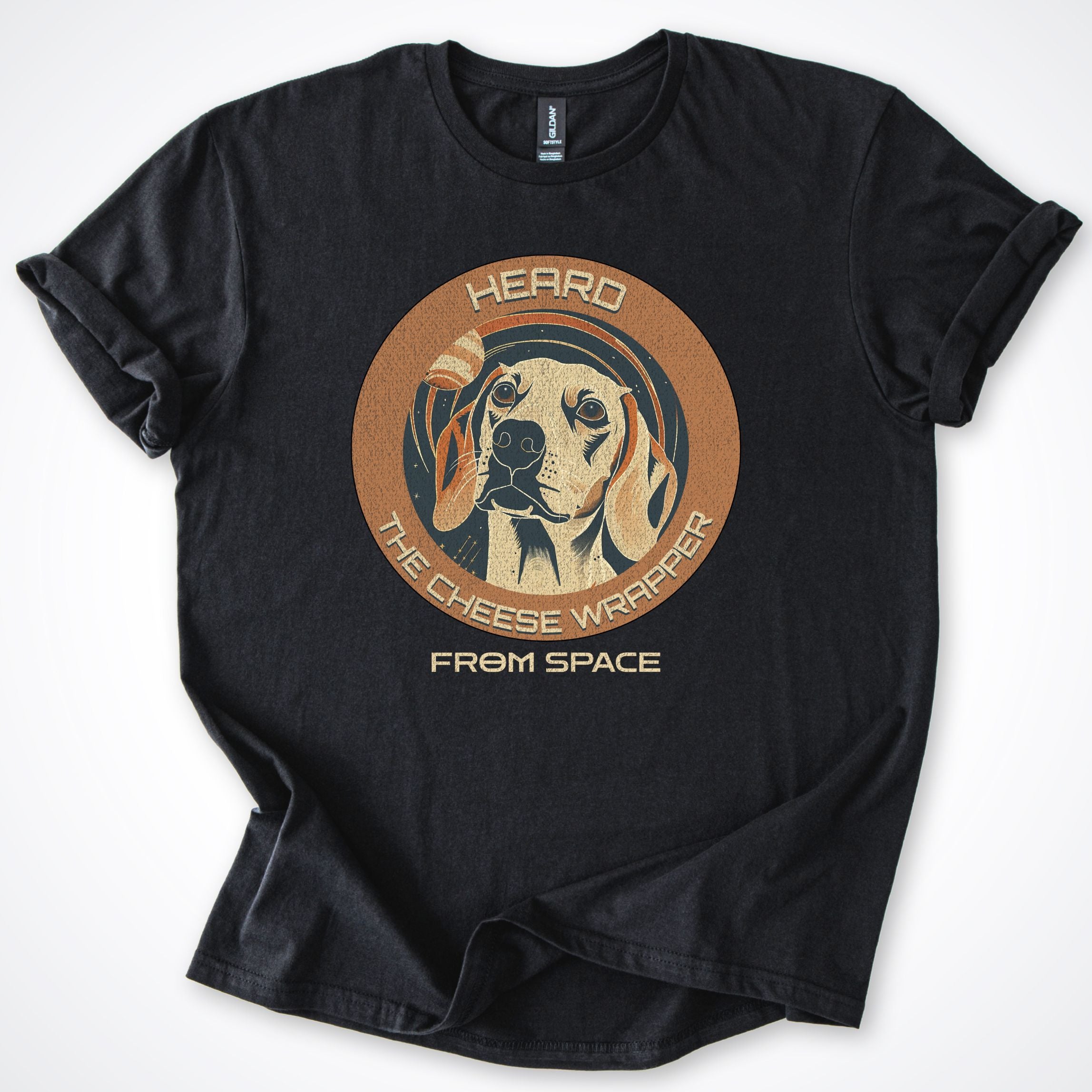 Dachshund Heard the Cheese Wrapper T-Shirt