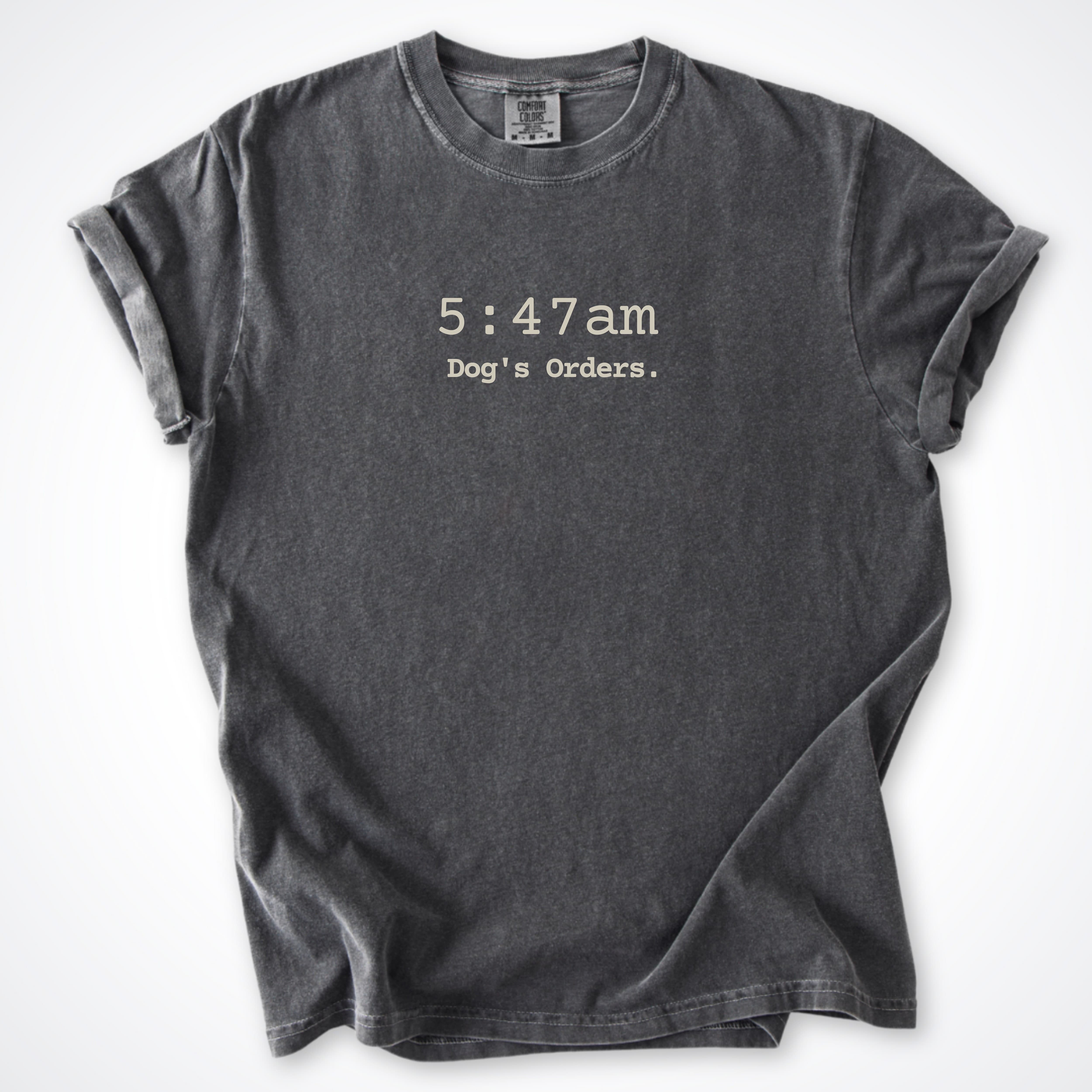 T-Shirt Pepper / S 5.47am. Dog's Orders Premium T-Shirt ReallyintoDogs
