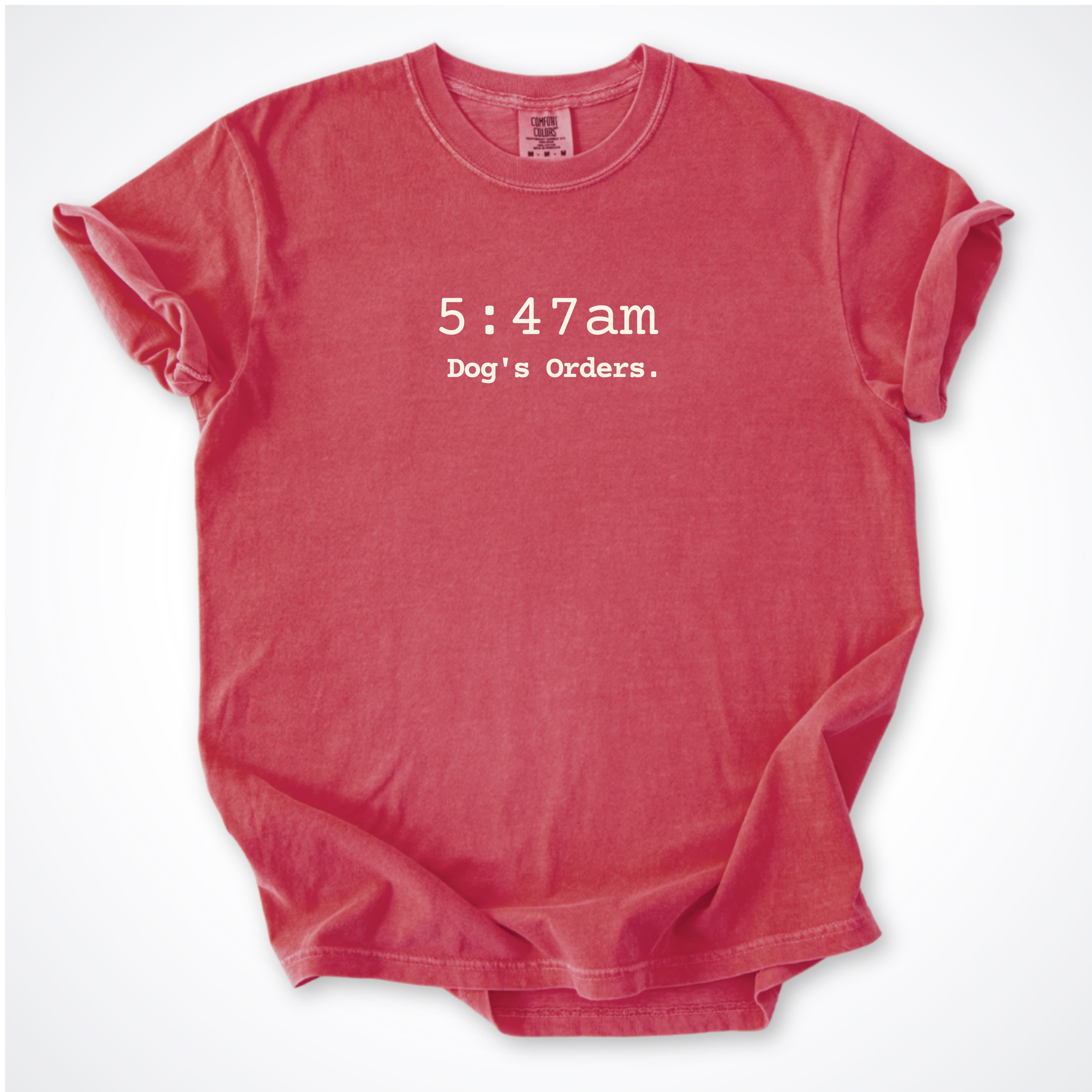 T-Shirt Watermelon / S 5.47am. Dog's Orders Premium T-Shirt ReallyintoDogs
