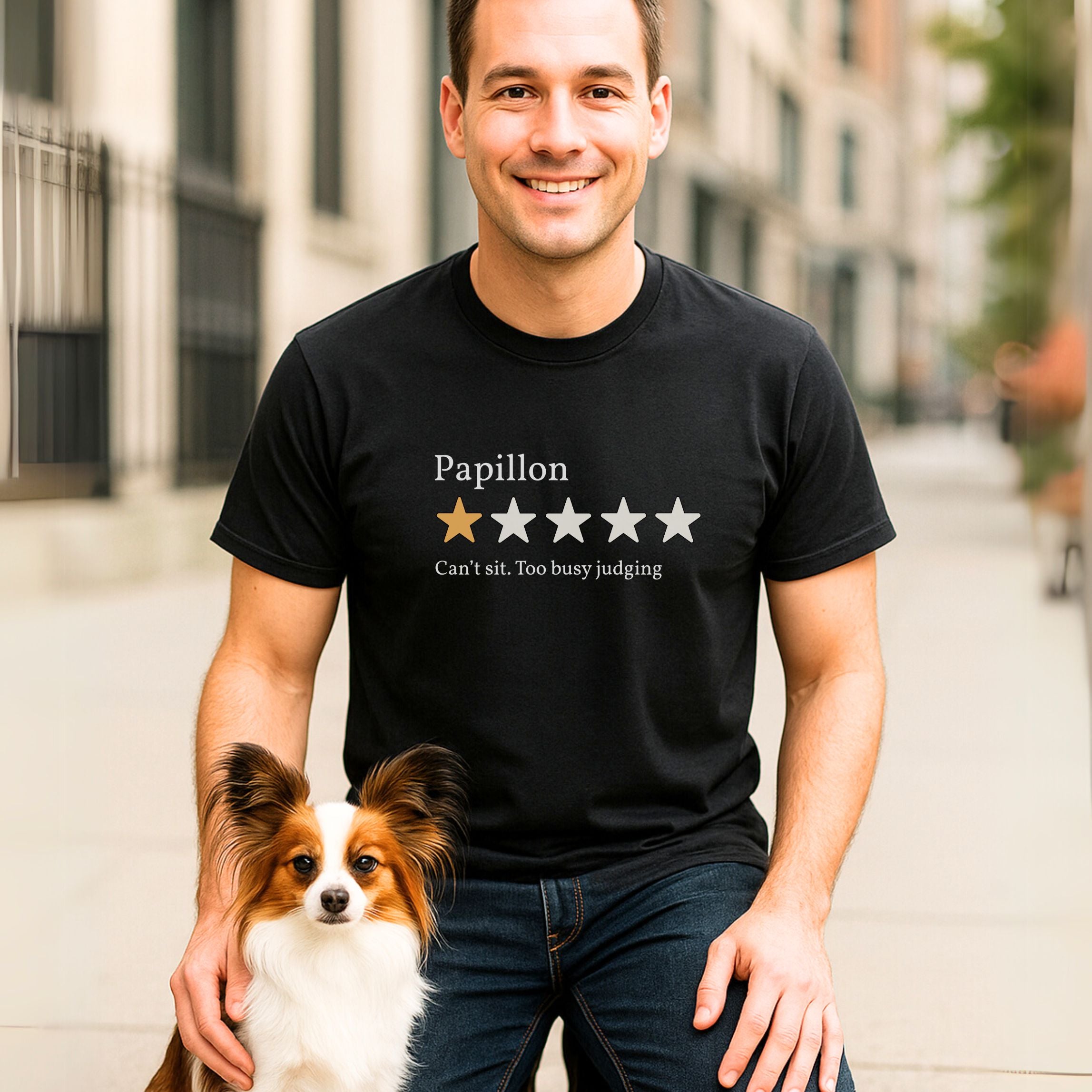 Papillon One Star Review T-Shirt