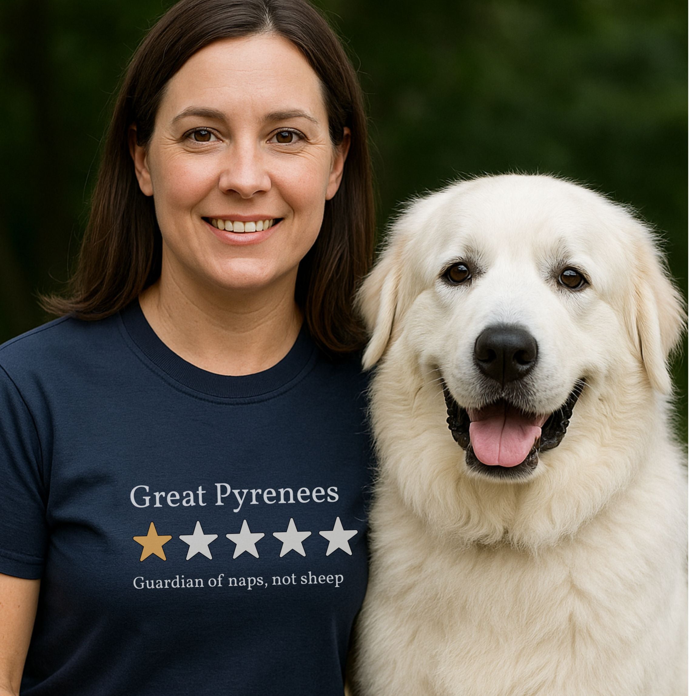 Great Pyrenees One Star Review T-Shirt