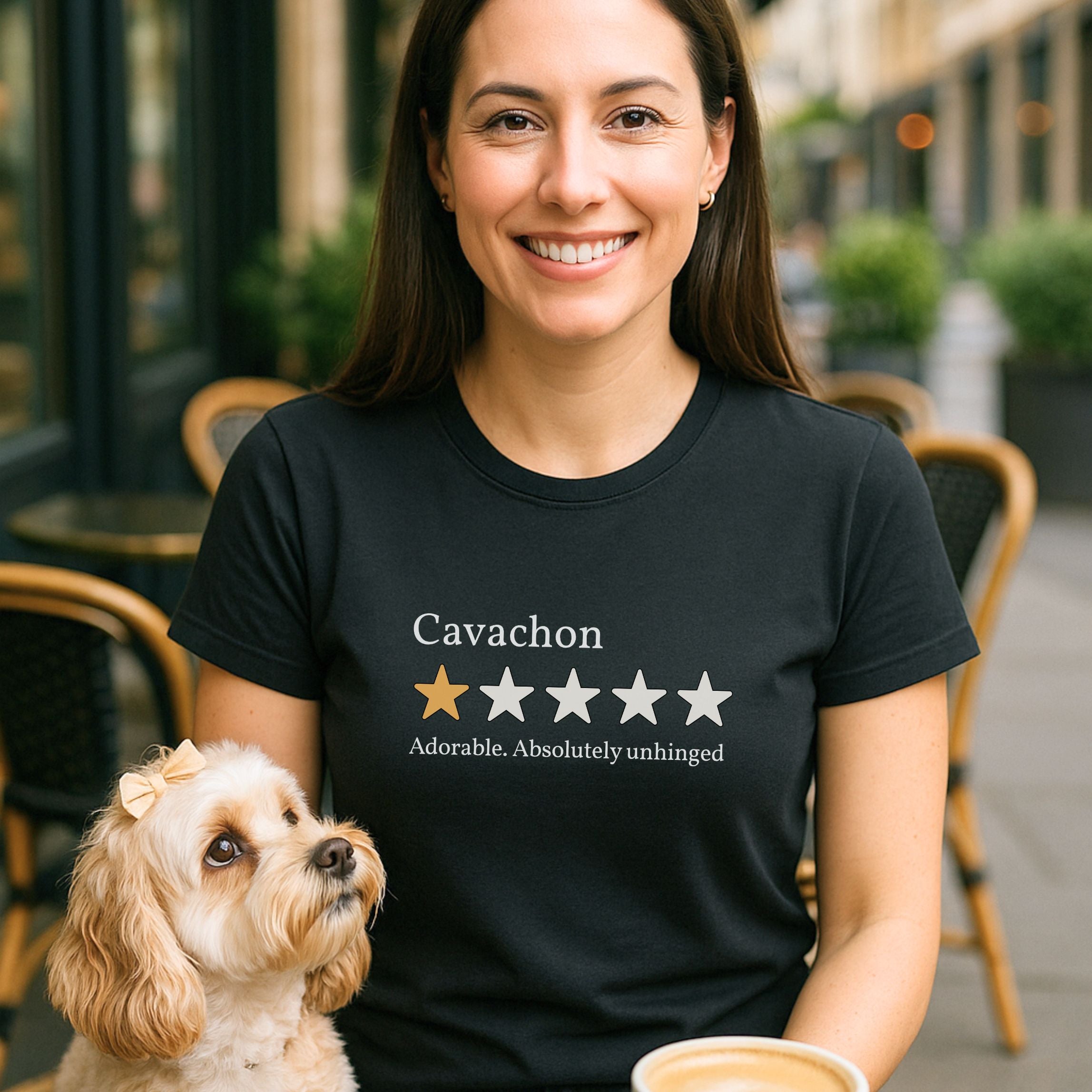 Cavachon One Star Review T-Shirt
