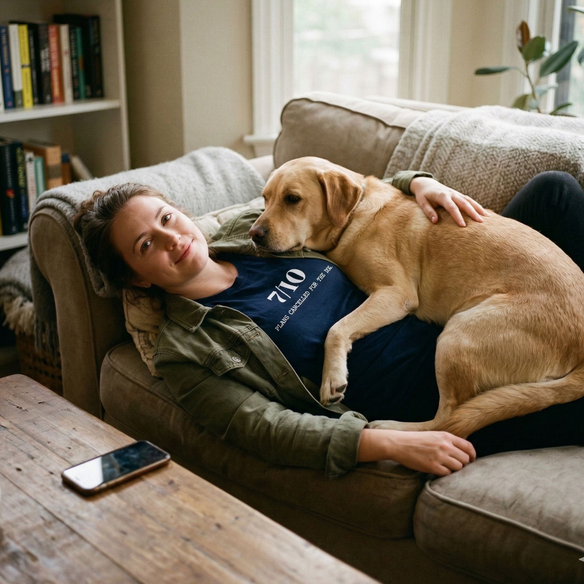 T-Shirt 7/10 Plans Cancelled For My Dog T-Shirt ReallyintoDogs