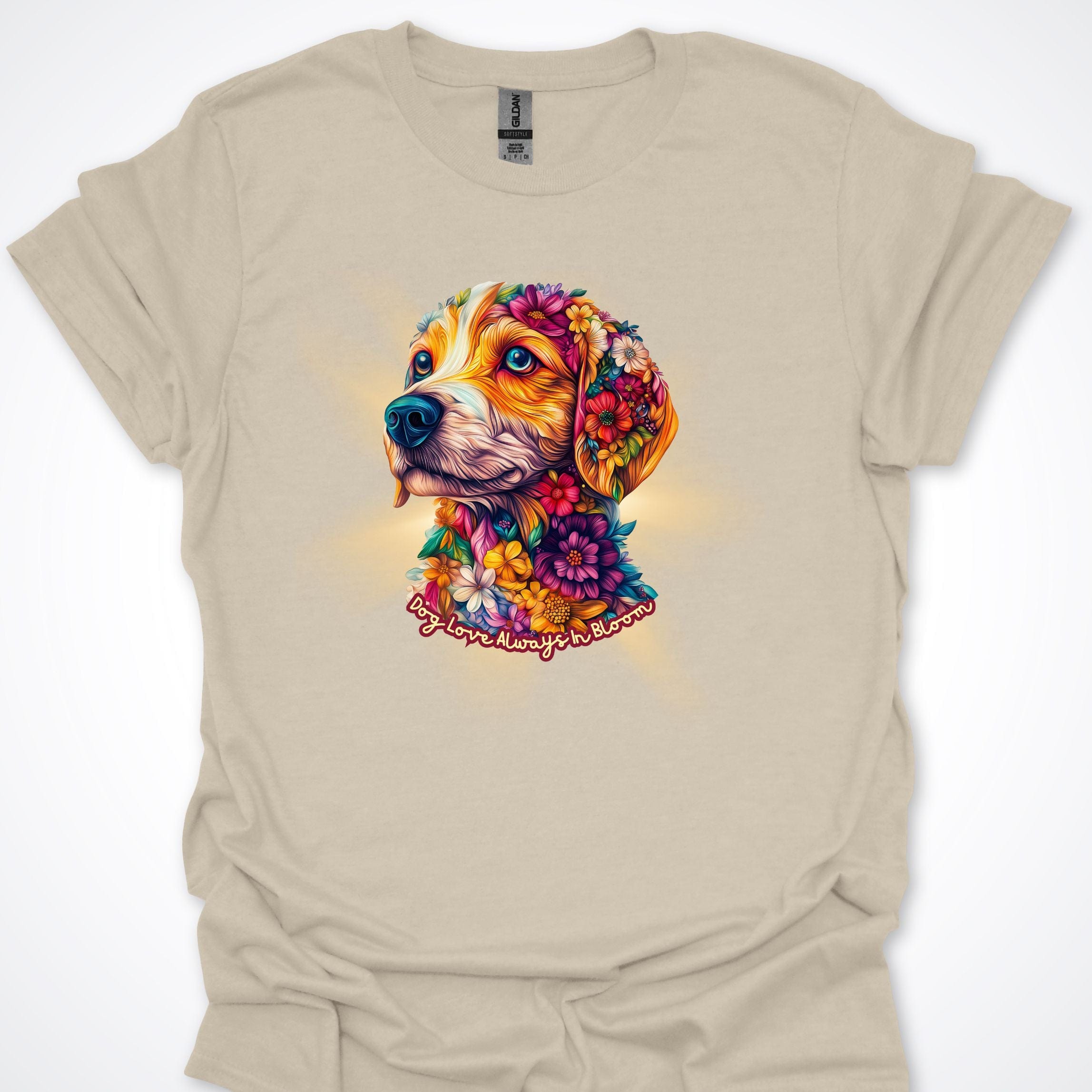 T-Shirt Natural / S Always in Bloom Beagle T-Shirt ReallyintoDogs