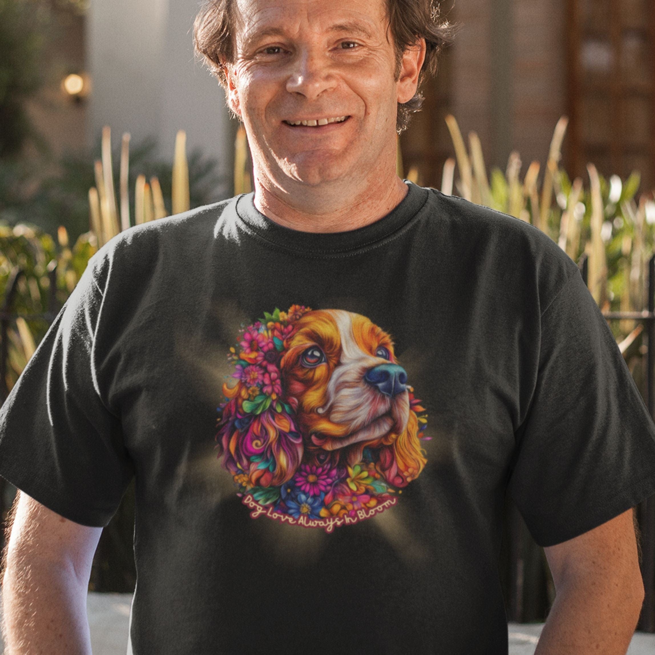 T-Shirt Always in Bloom Cocker Spaniel T-Shirt ReallyintoDogs