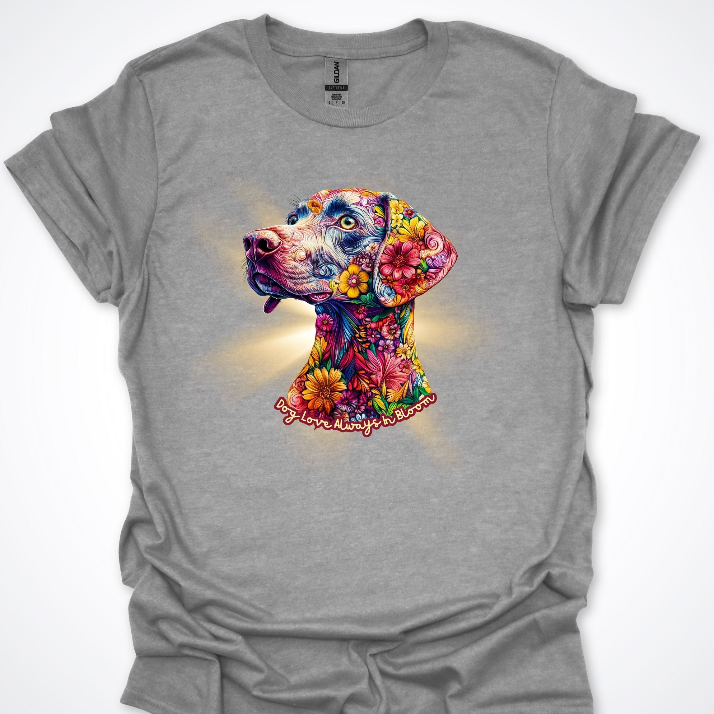 T-Shirt Always in Bloom Weimaraner T-Shirt ReallyintoDogs