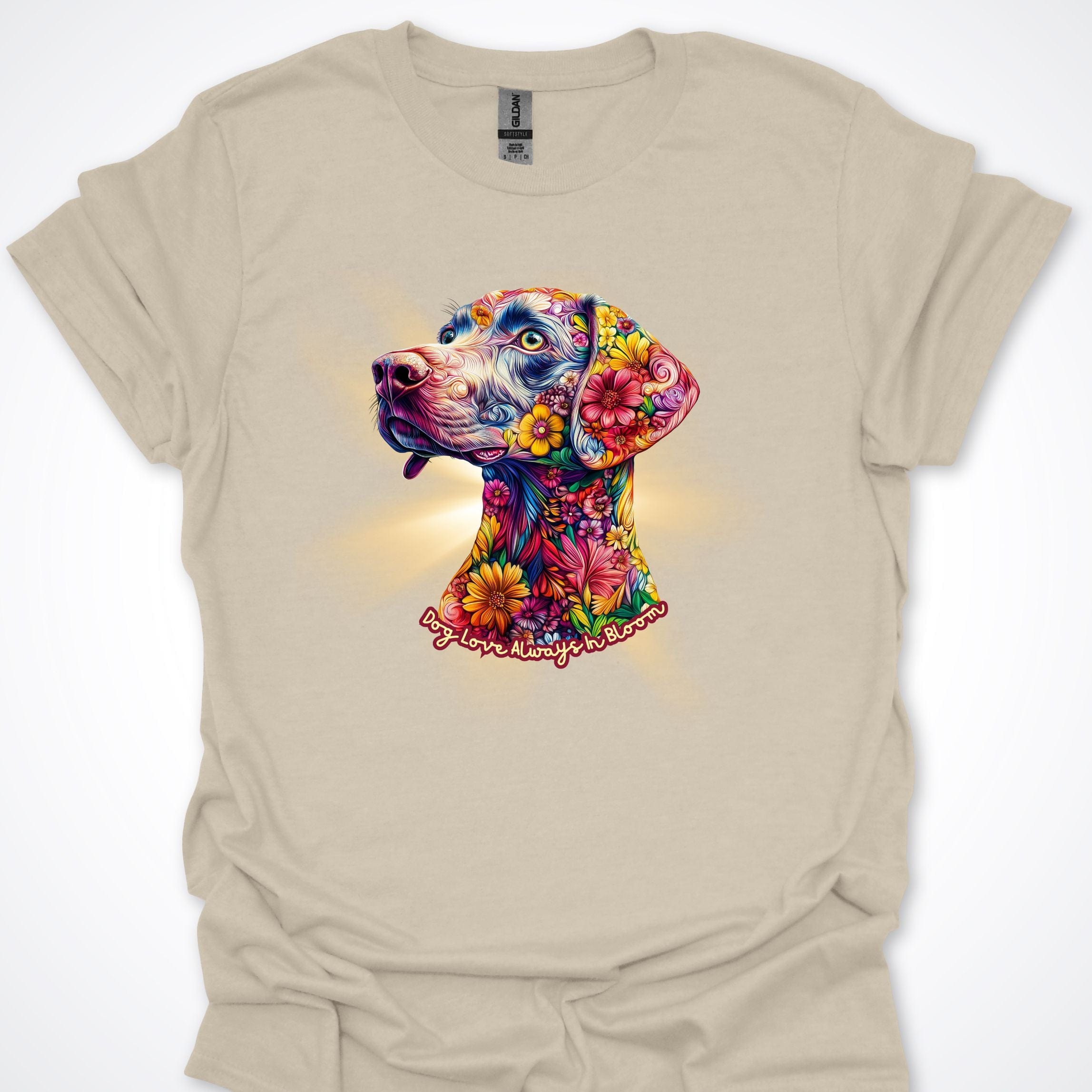 T-Shirt Always in Bloom Weimaraner T-Shirt ReallyintoDogs