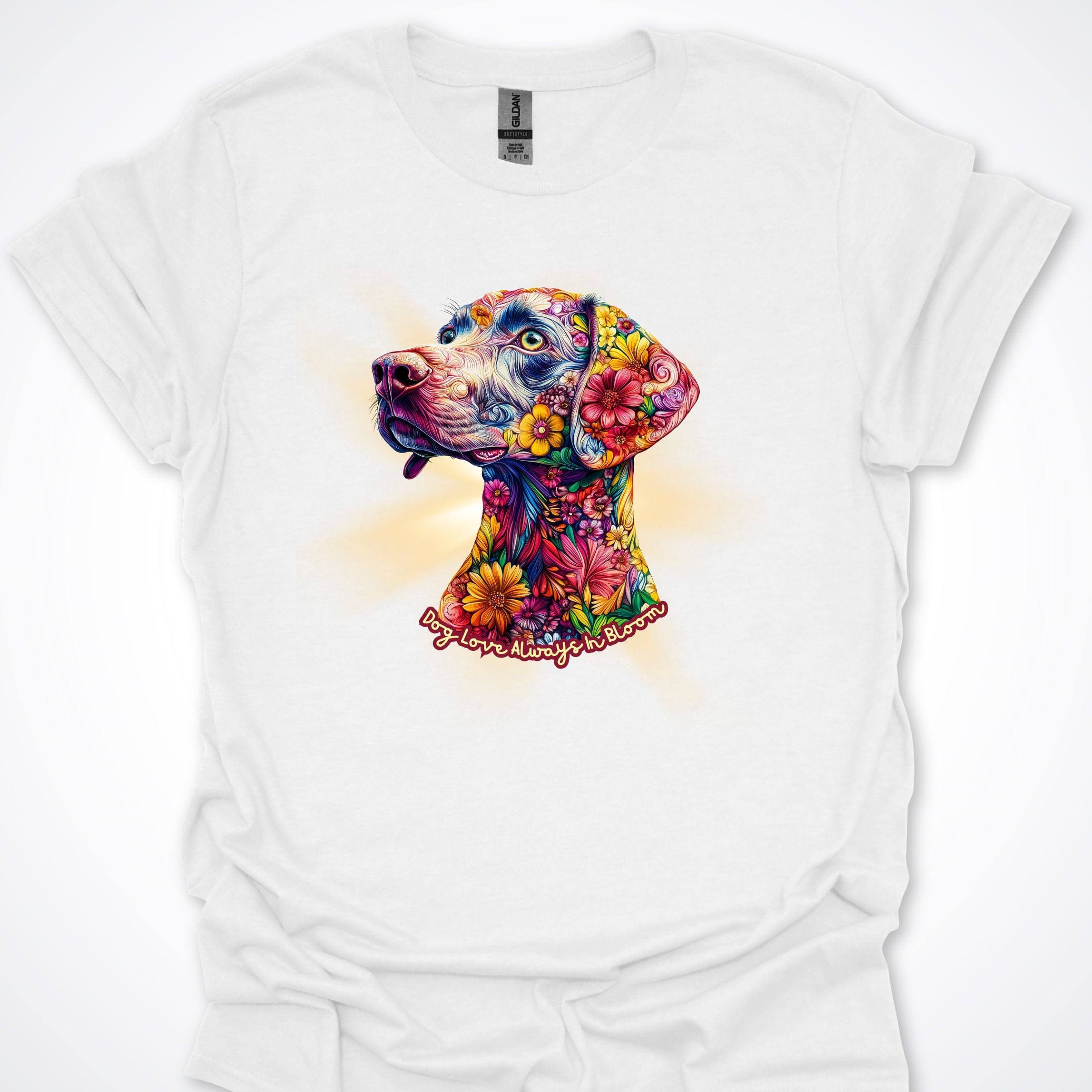 T-Shirt Always in Bloom Weimaraner T-Shirt ReallyintoDogs