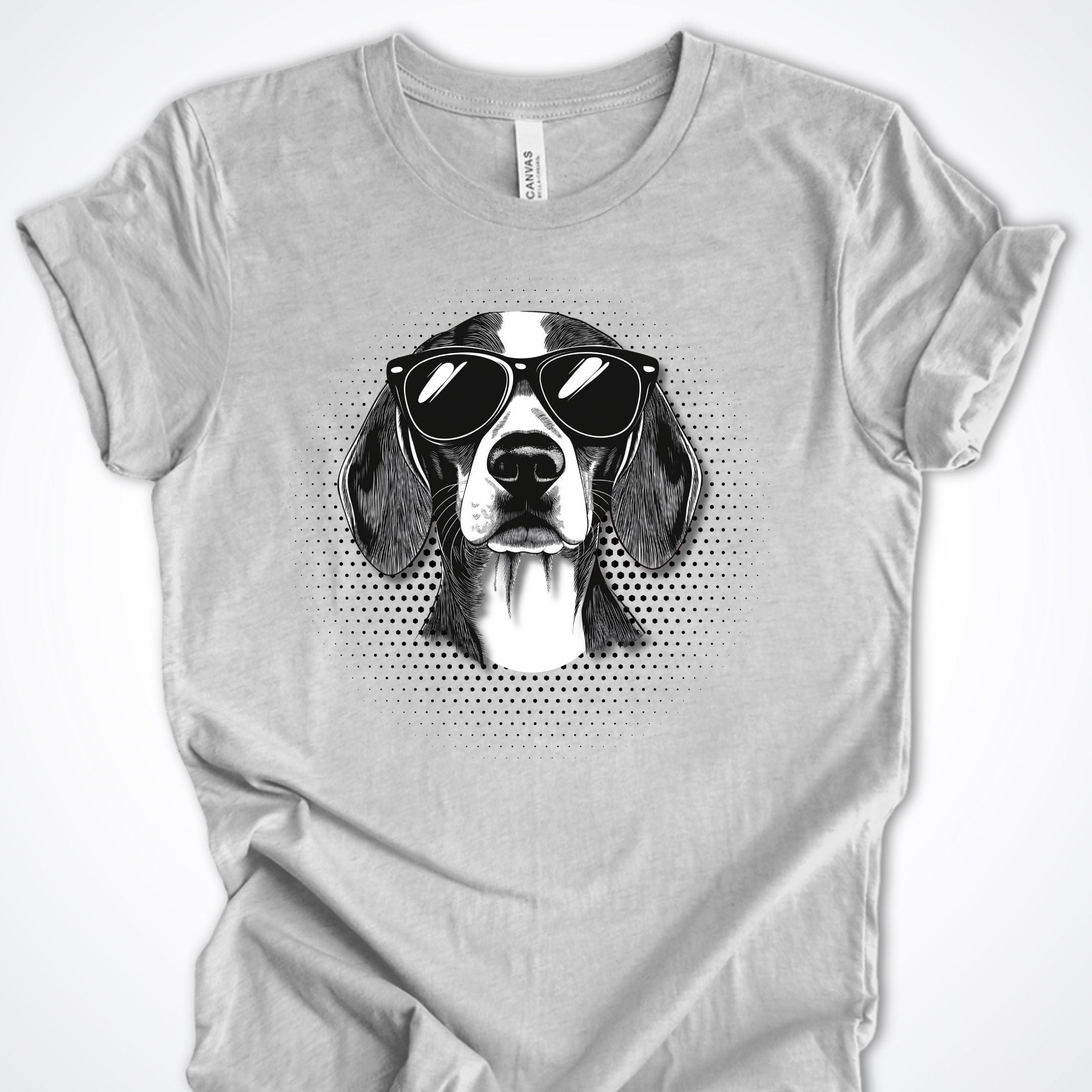 T-Shirt Athletic Heather / S Beagle Top Dog Premium Unisex T-Shirt ReallyintoDogs