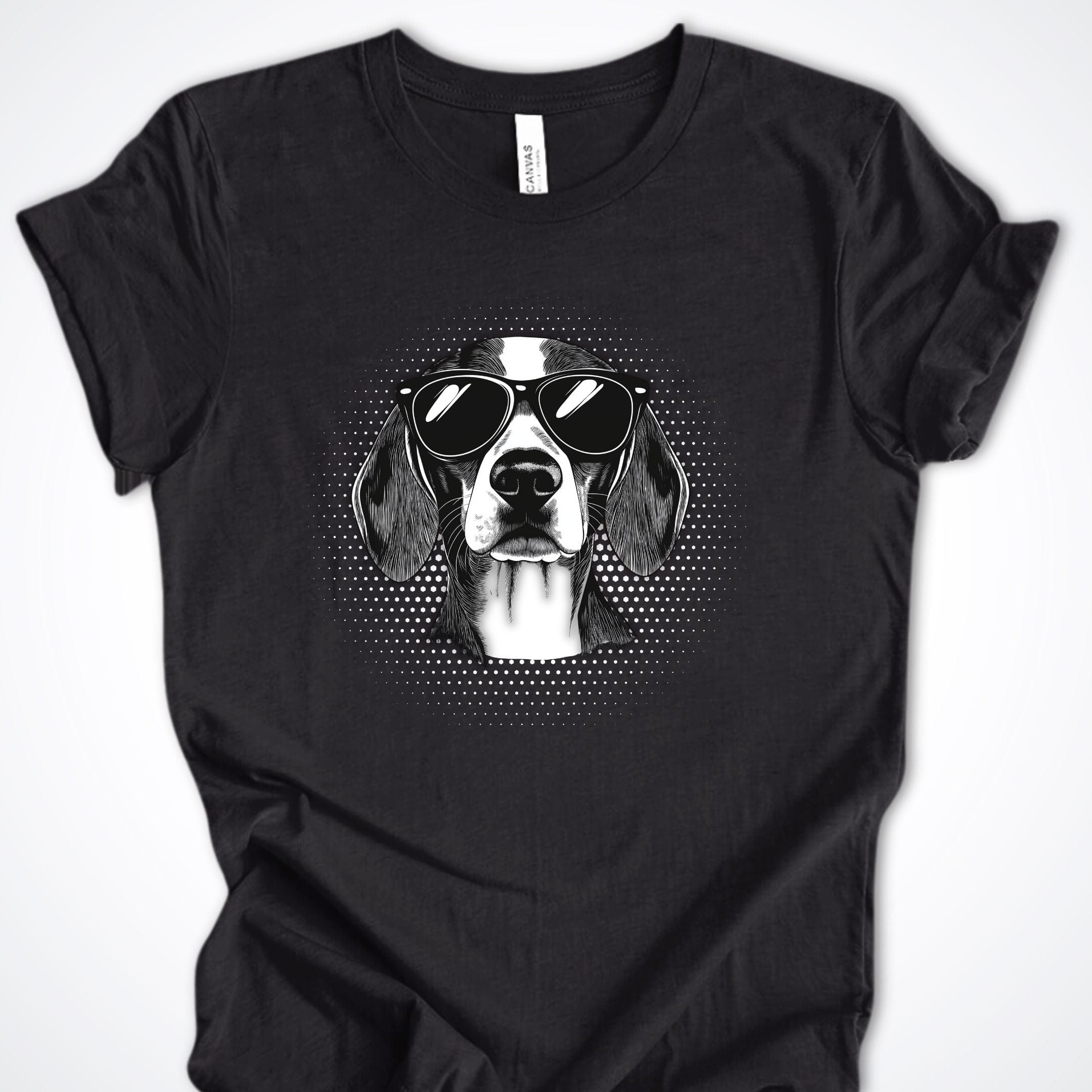 T-Shirt Black Heather / S Beagle Top Dog Premium Unisex T-Shirt ReallyintoDogs